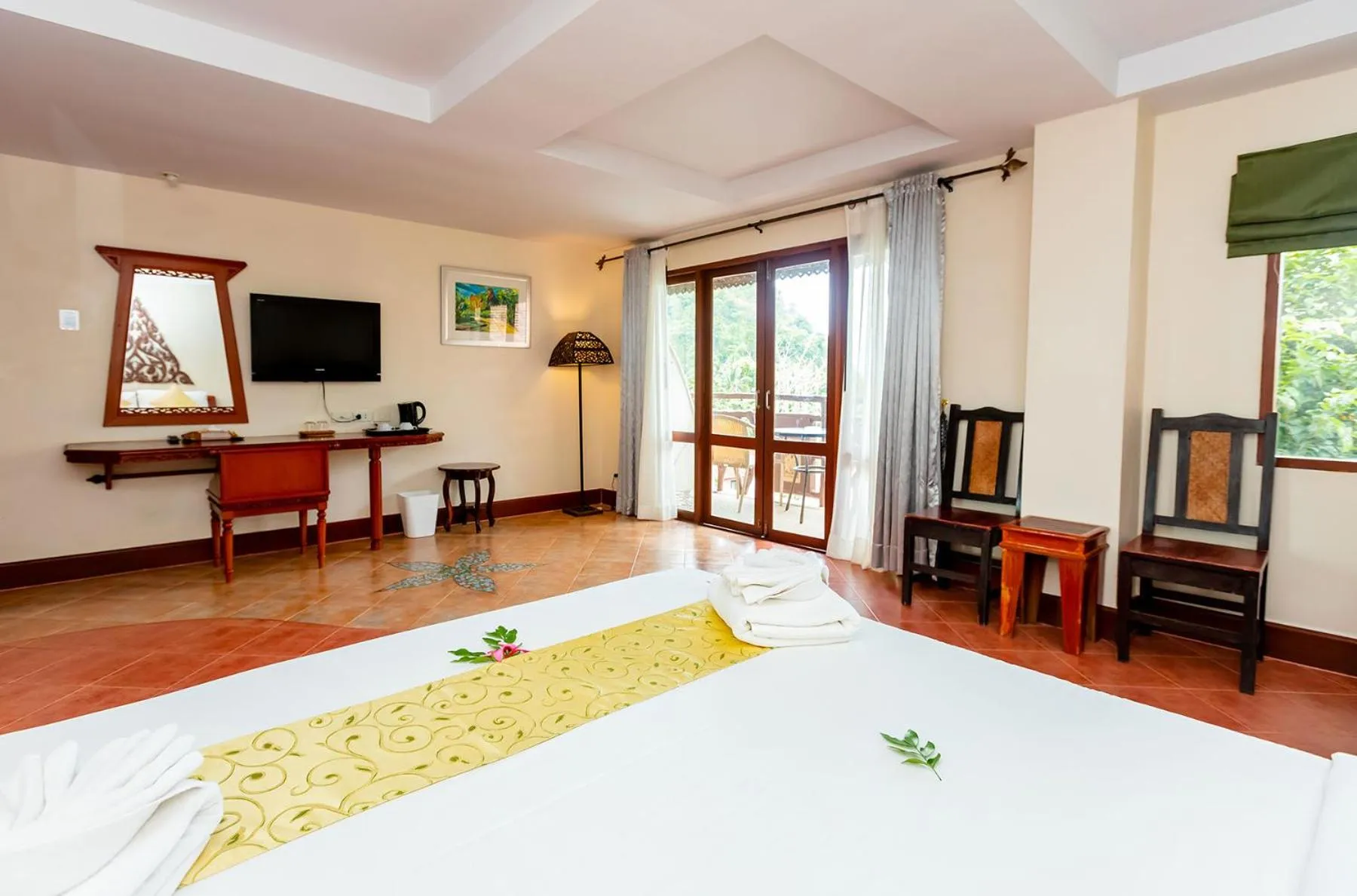 Twin Room with Garden View in Ao Nang Bay Resort