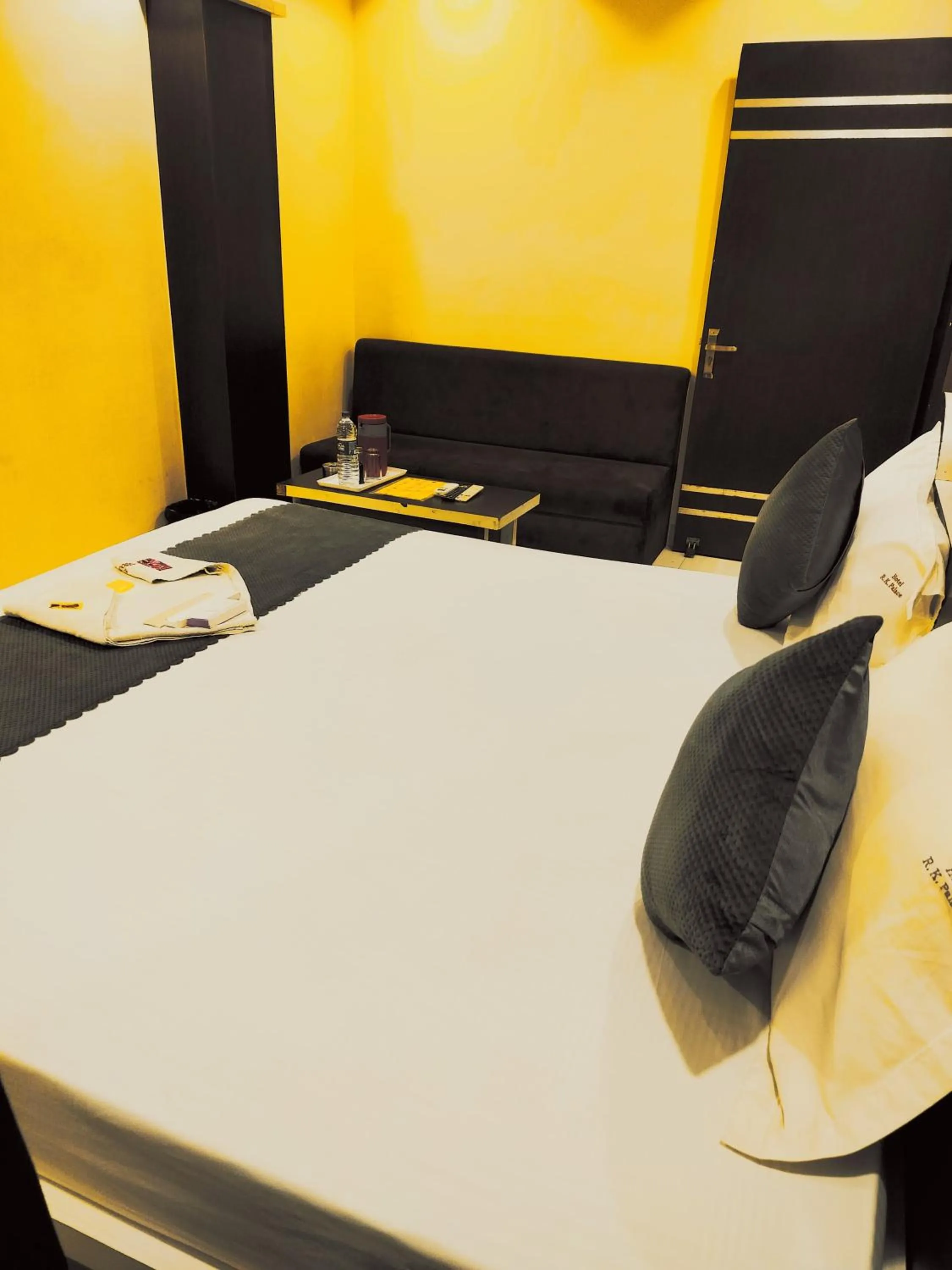 Bed in HOTEL R K PALACE Bhopal