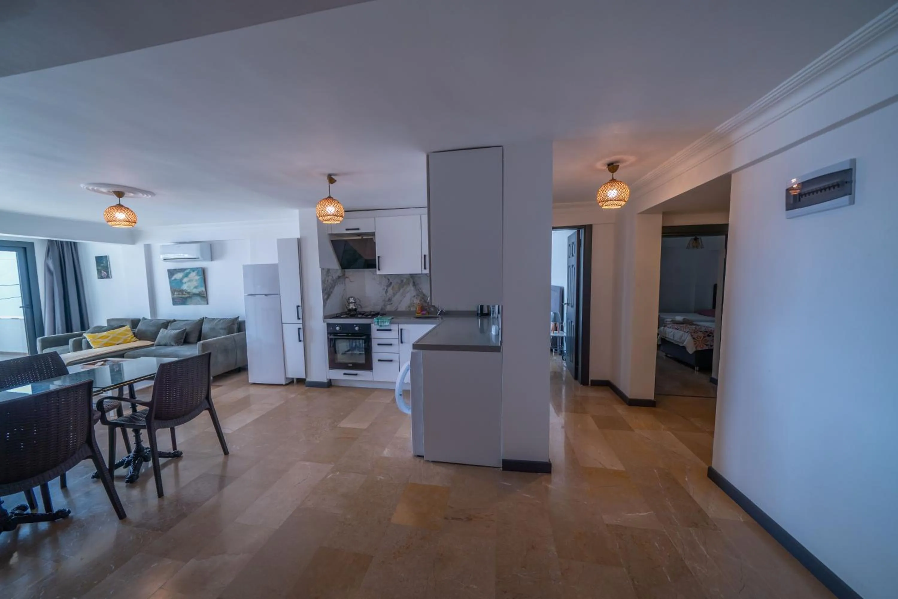 Kitchen or kitchenette in İlya Apart 2