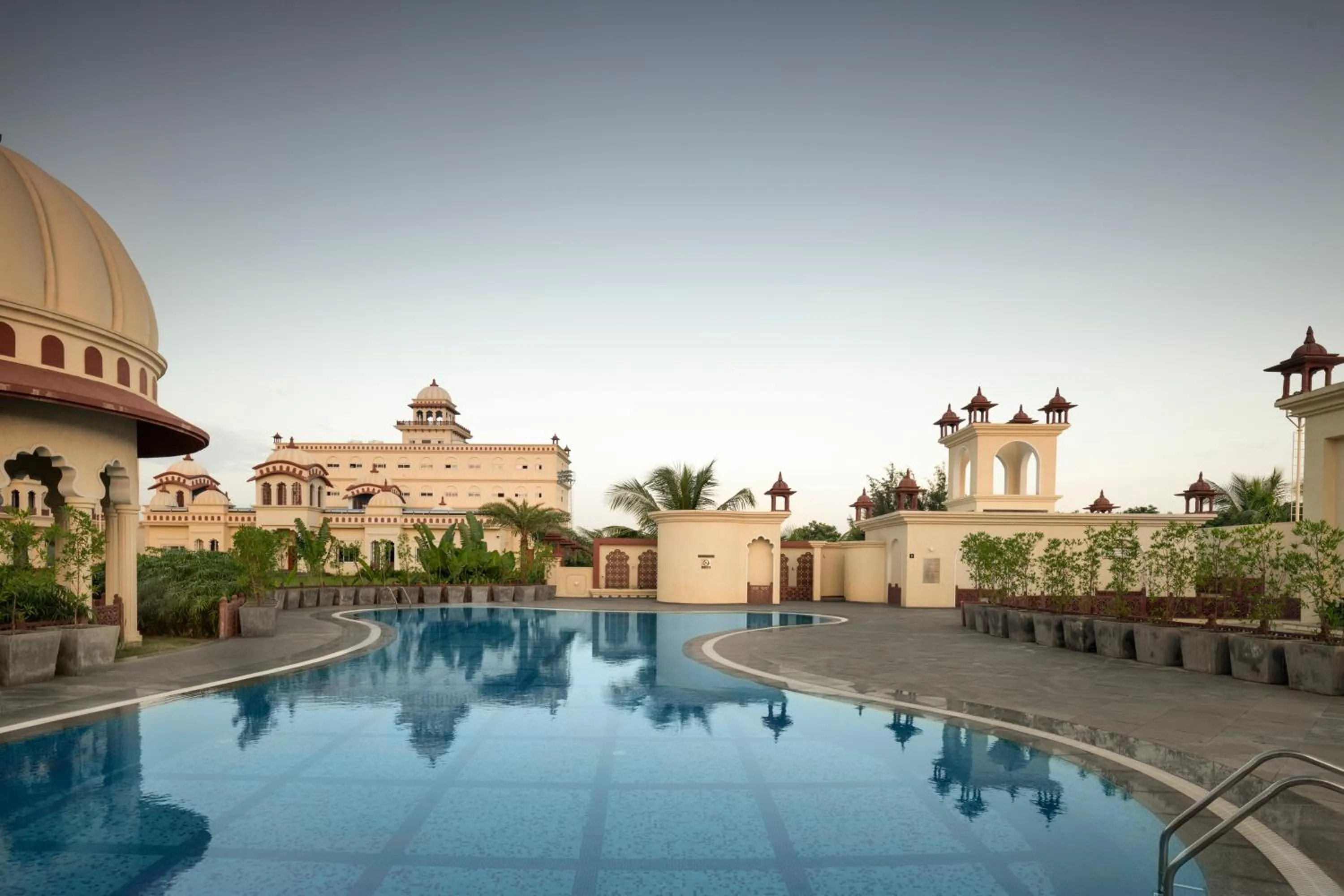 Pool view in Uday Palace Navsari, a member of Radisson Individuals