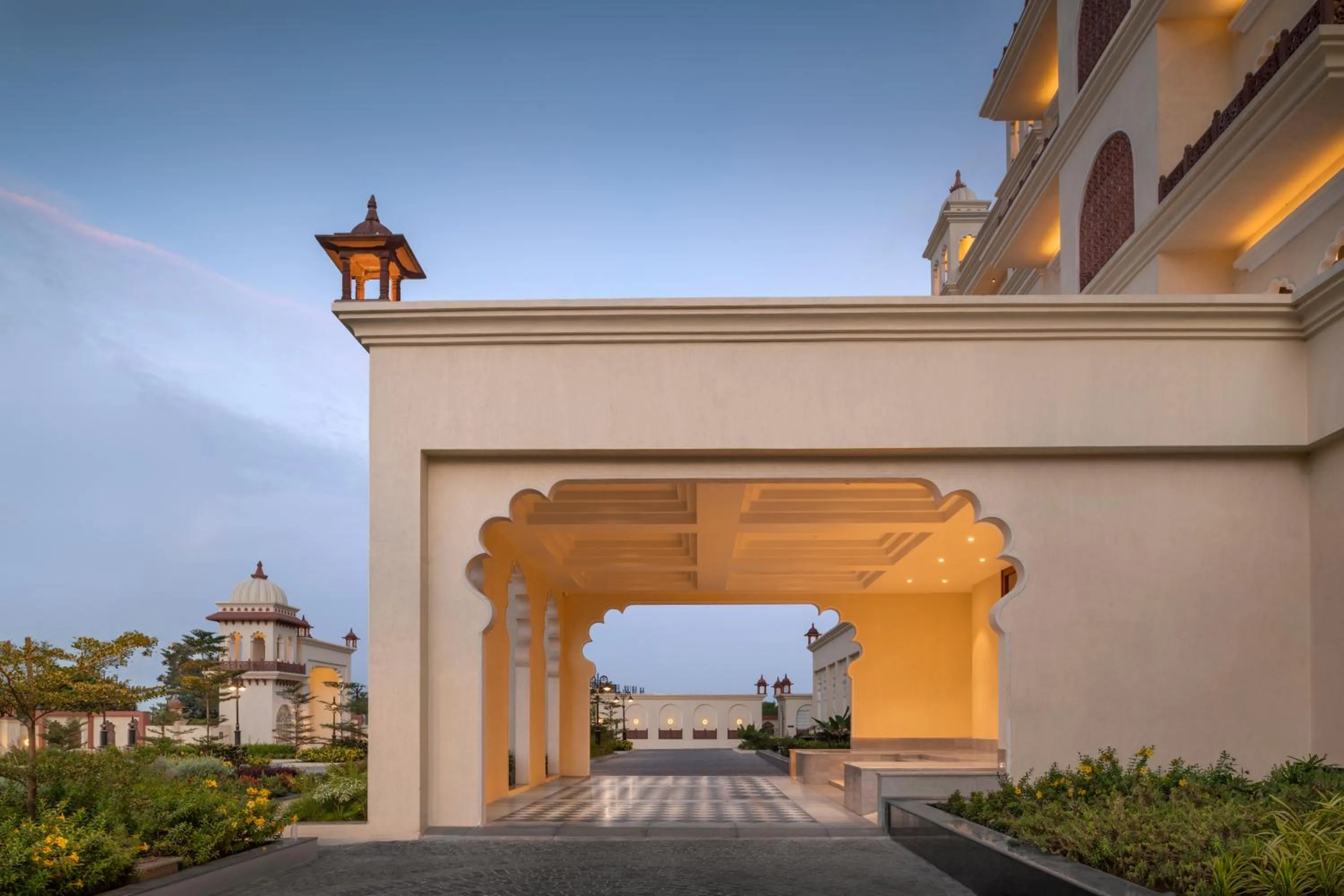 Facade/entrance in Uday Palace Navsari, a member of Radisson Individuals