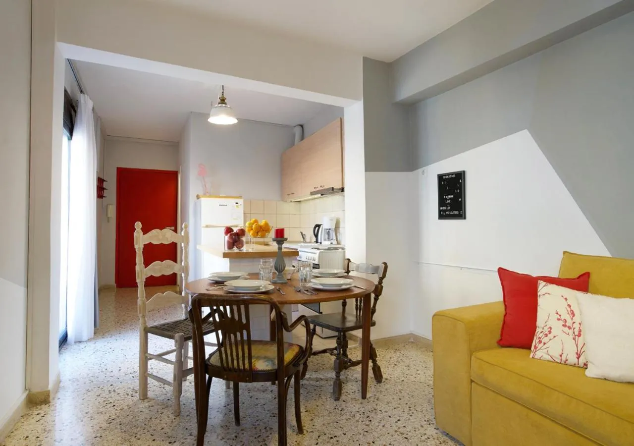 Kitchen or kitchenette in Live in Athens, PSYRRI Meet Me Here Apartments