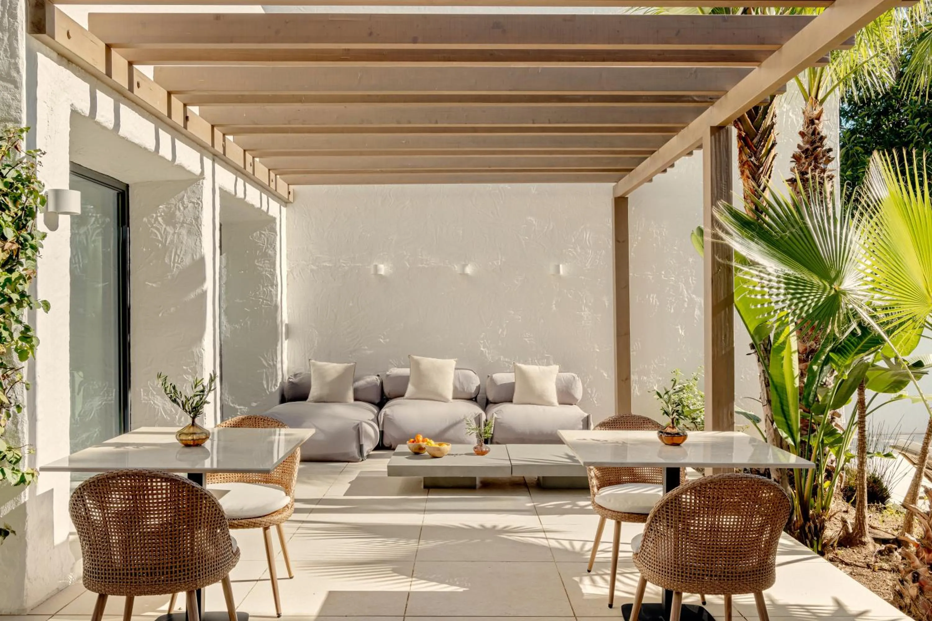 Patio in Anfitrión Villas & Suites