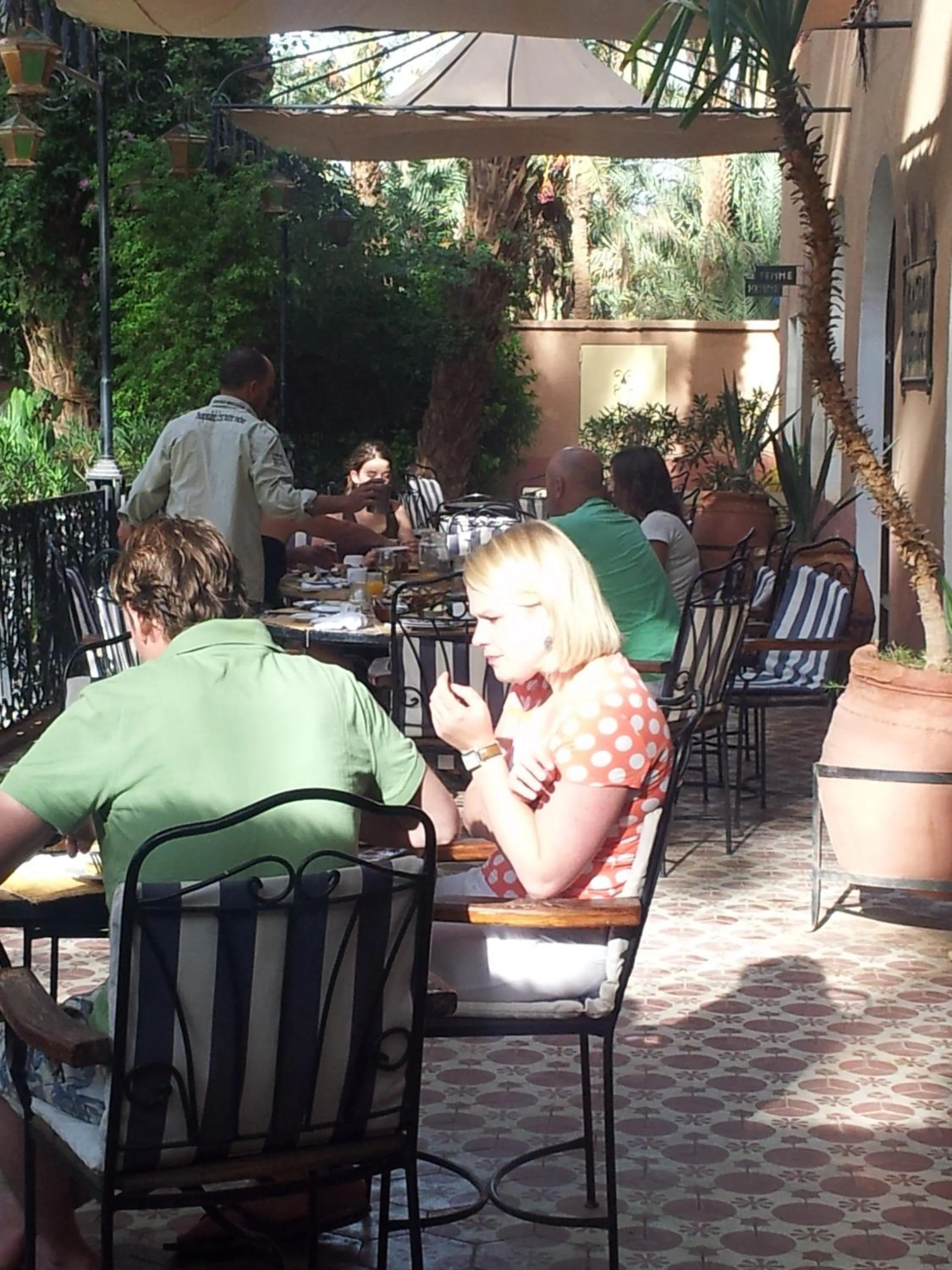 People in Kasbah Sirocco