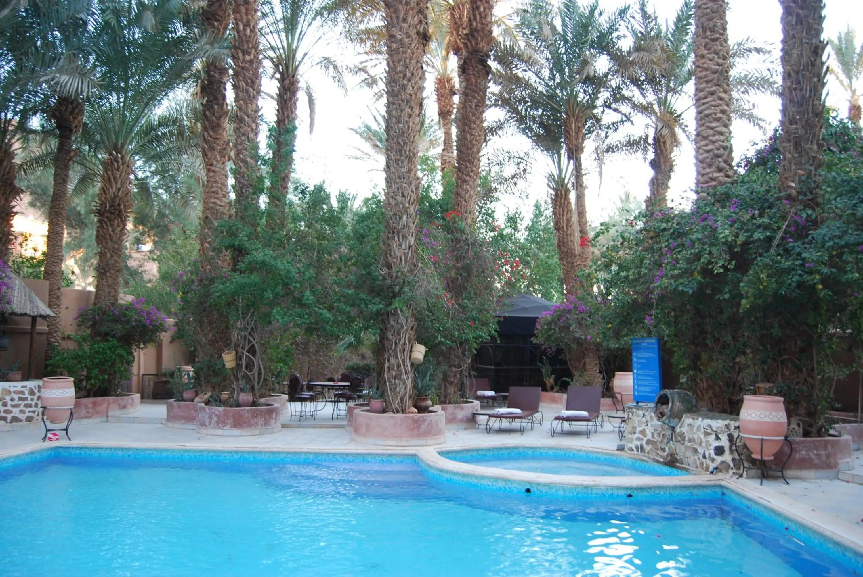 Swimming pool in Kasbah Sirocco