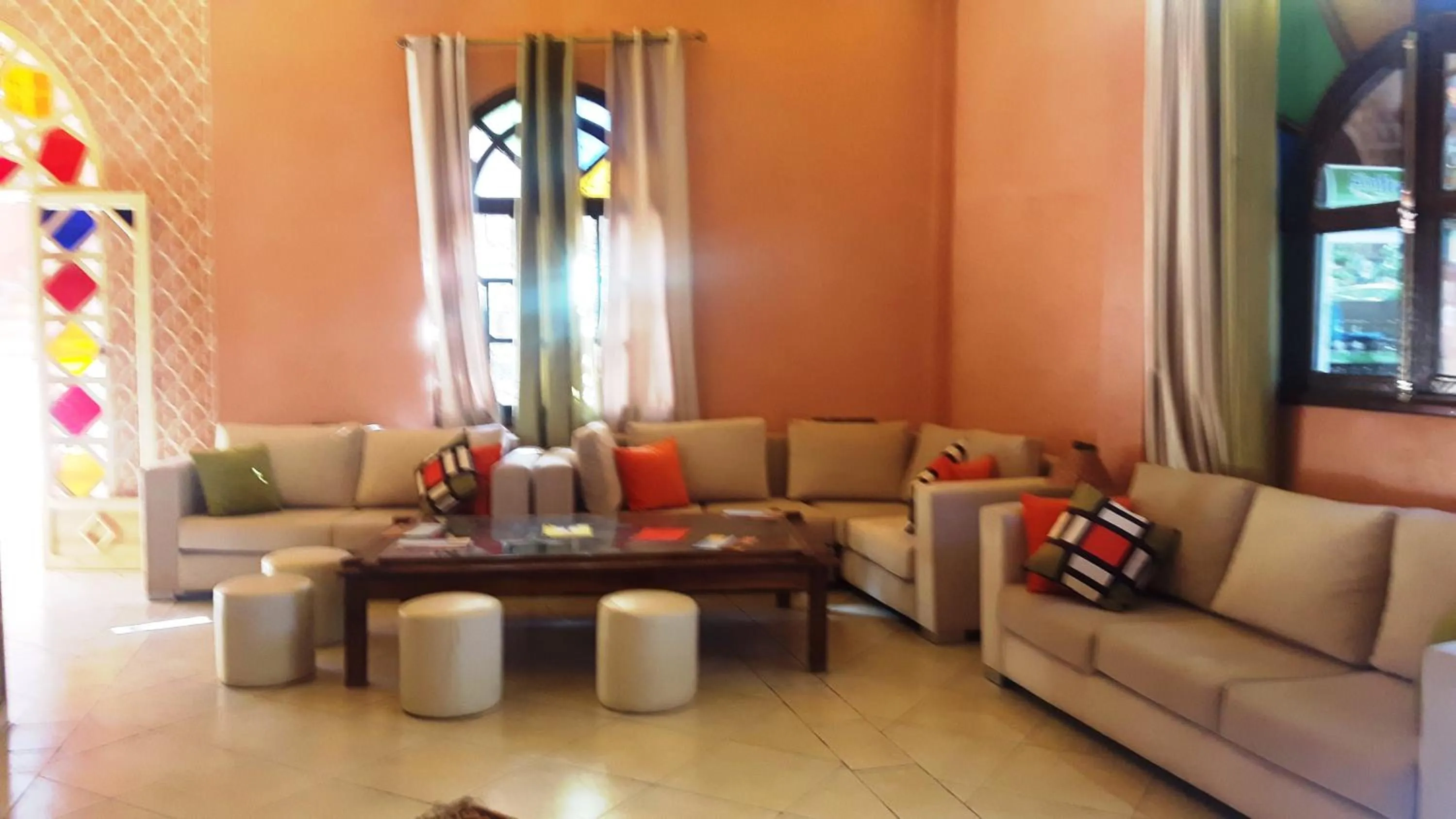 Lobby or reception in Kasbah Sirocco