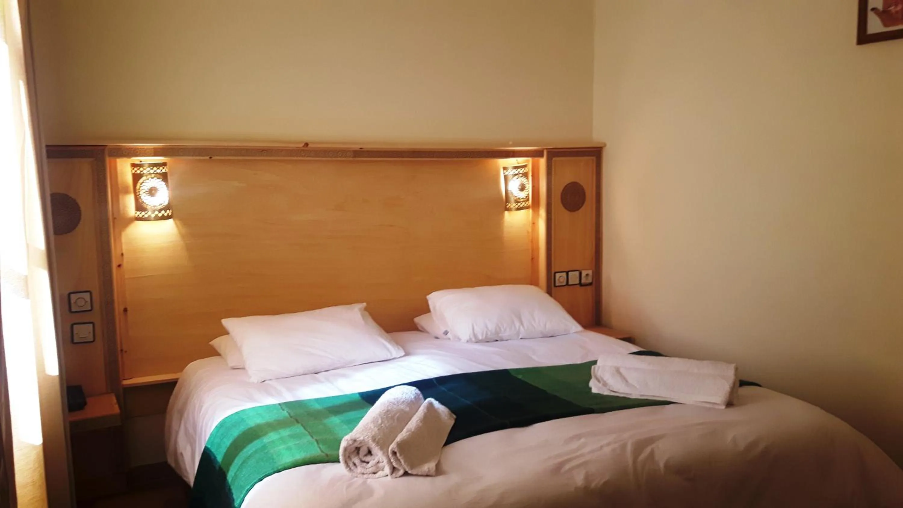 Bed in Kasbah Sirocco