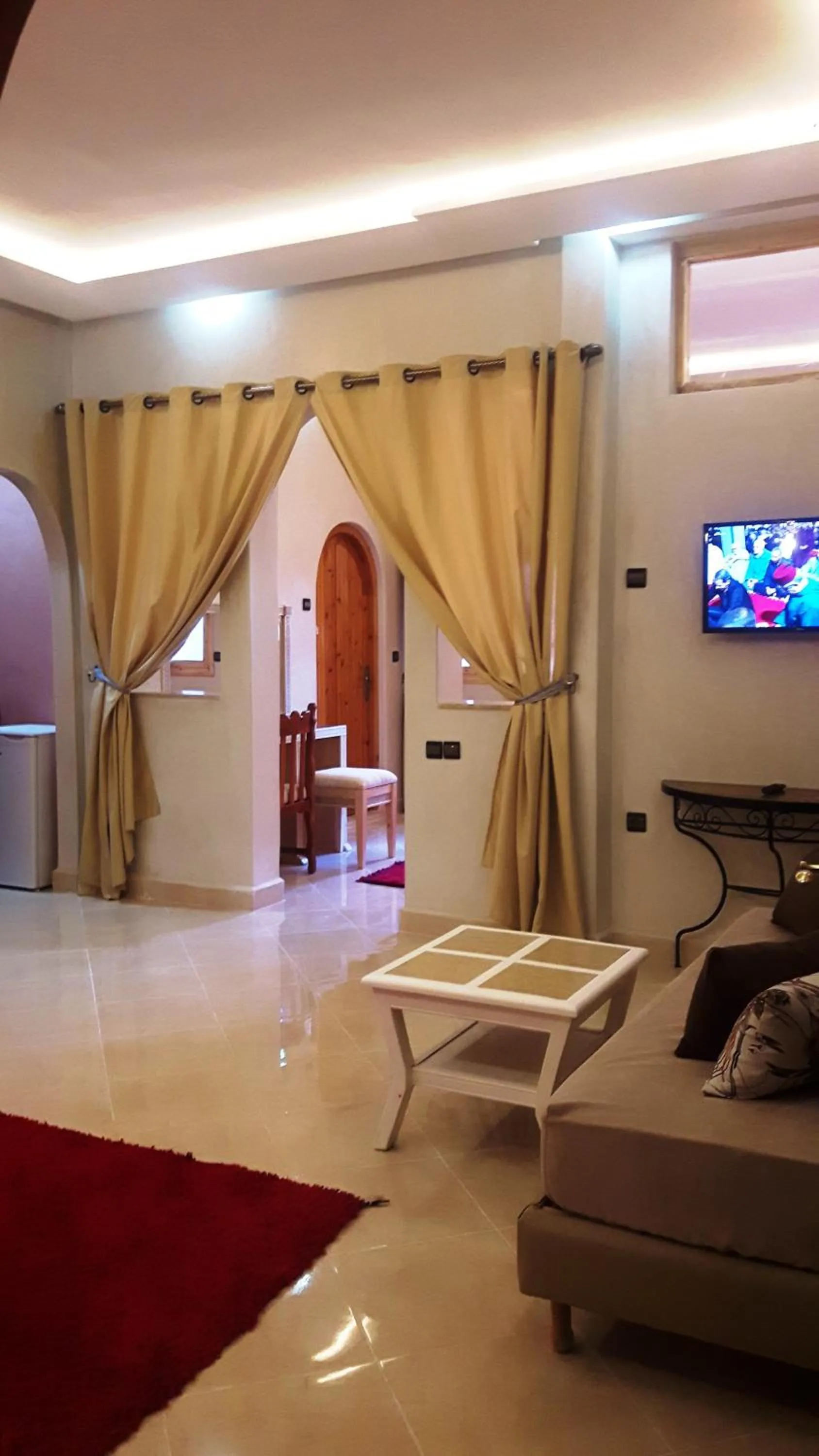 Living room in Kasbah Sirocco