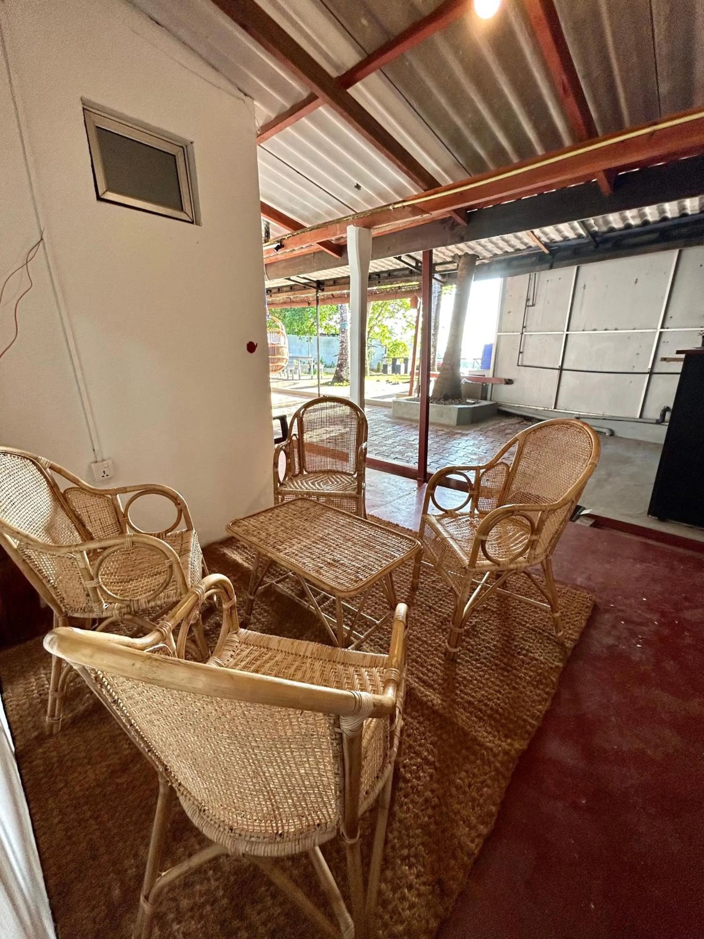 Seating area in Kenno's Korner