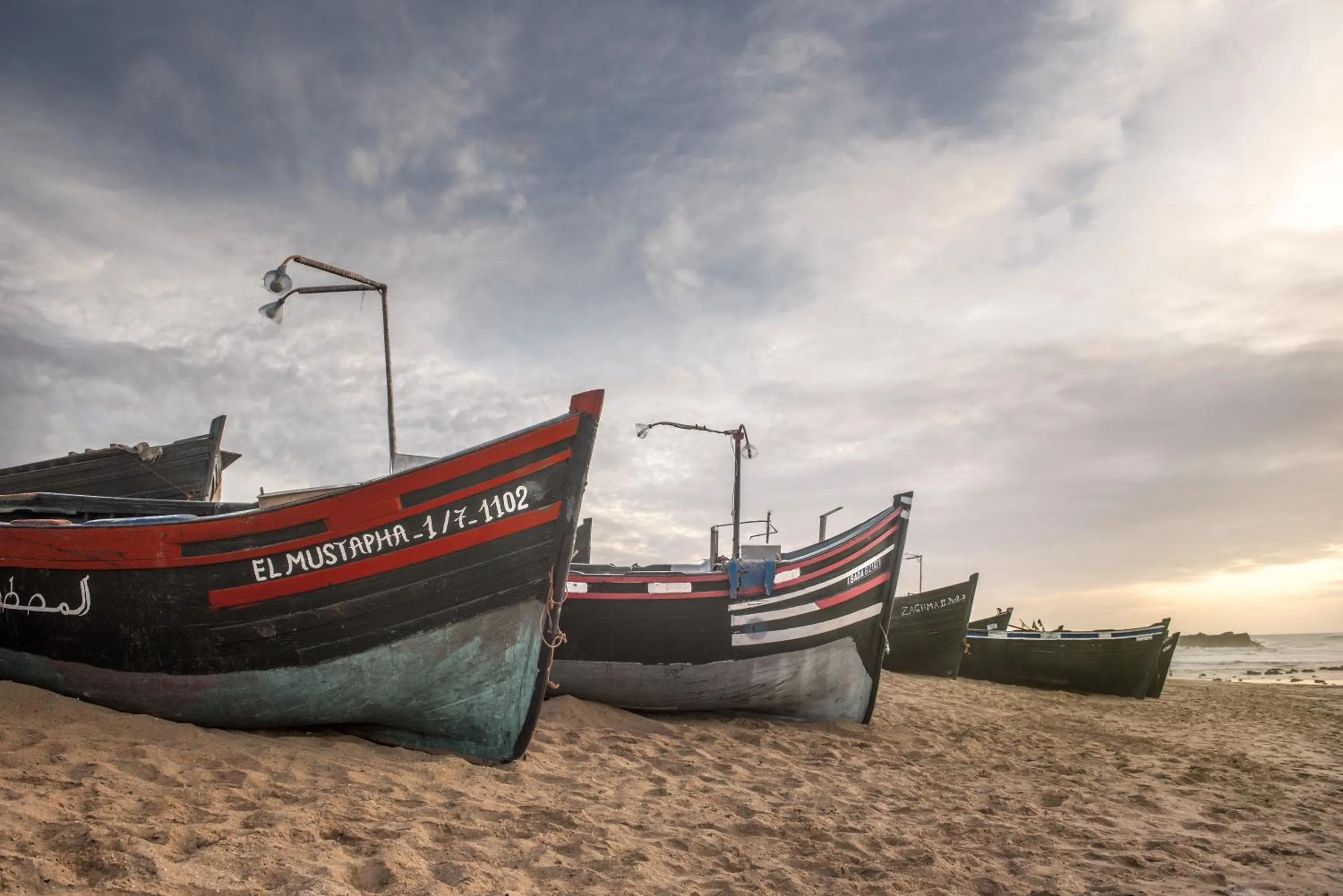 Fishing in La Sultana Oualidia