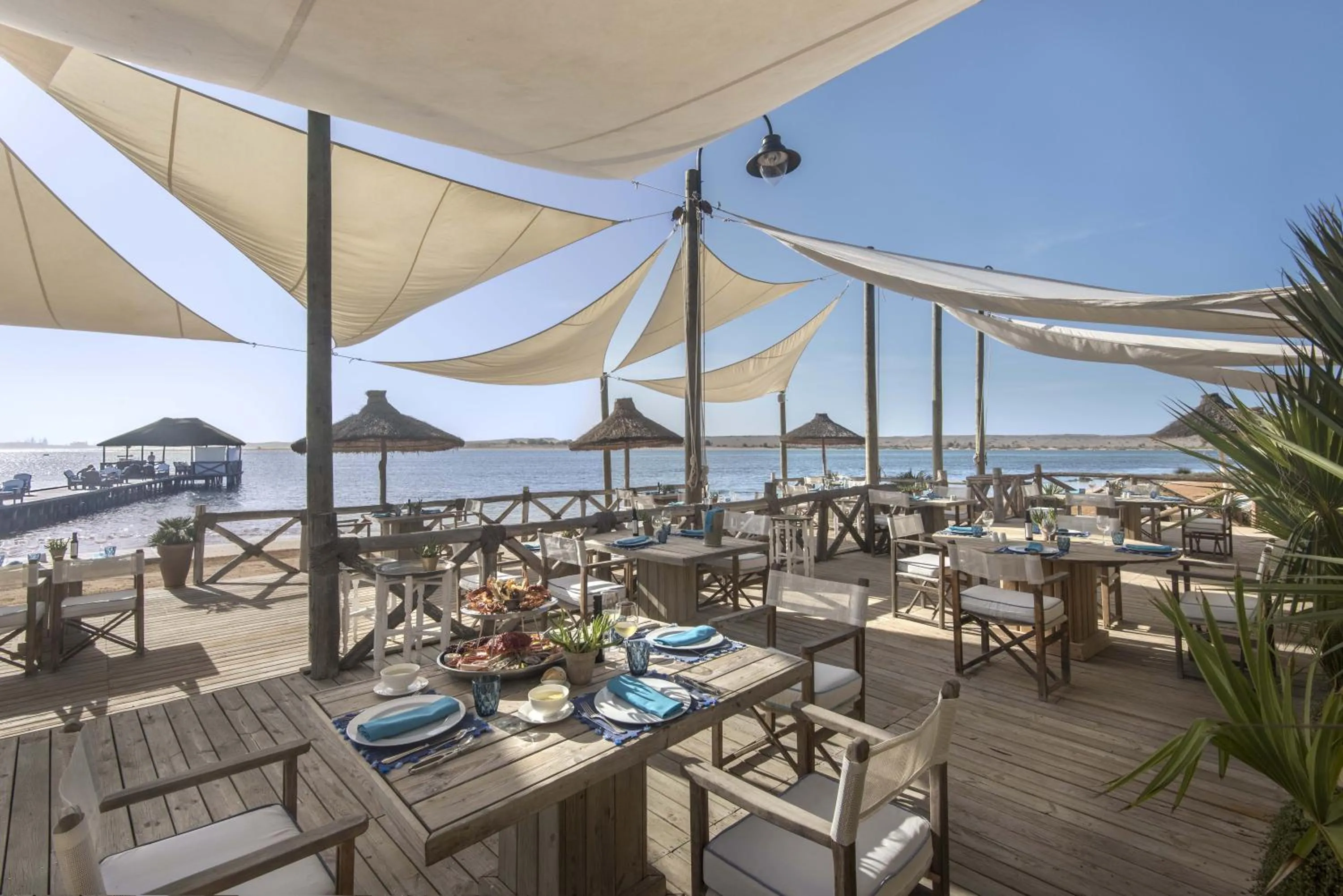 Natural landscape in La Sultana Oualidia