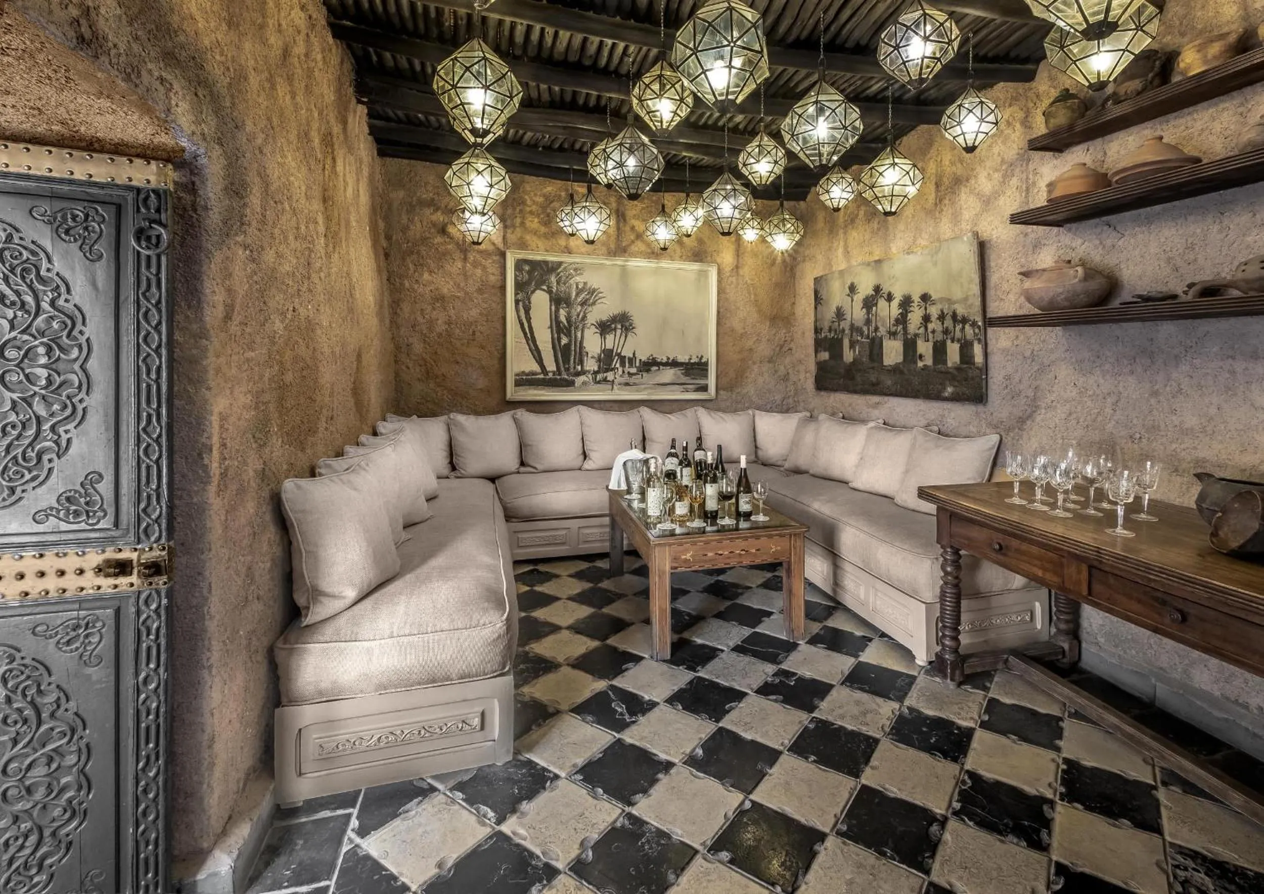 Seating area in La Sultana Marrakech