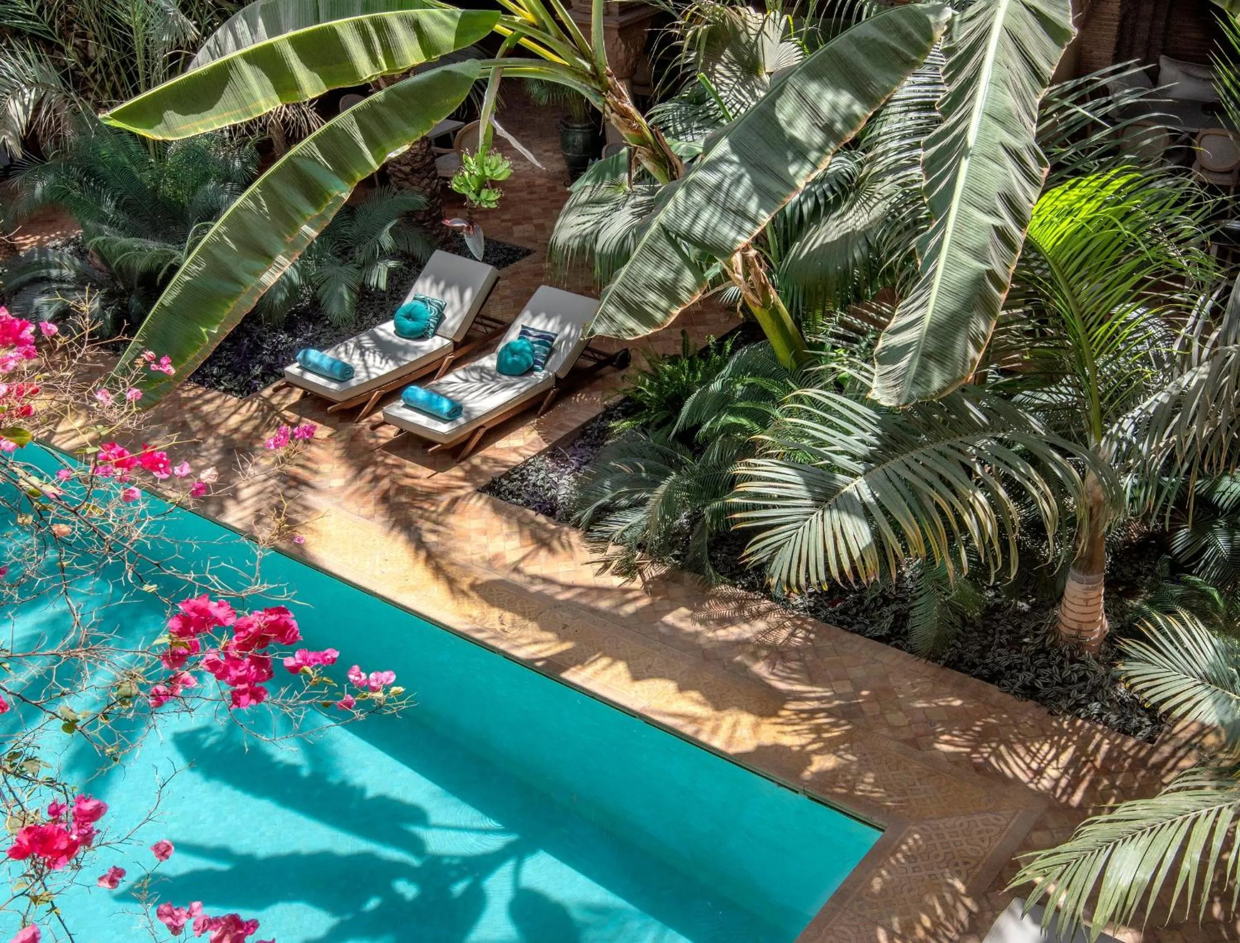 Swimming pool in La Sultana Marrakech