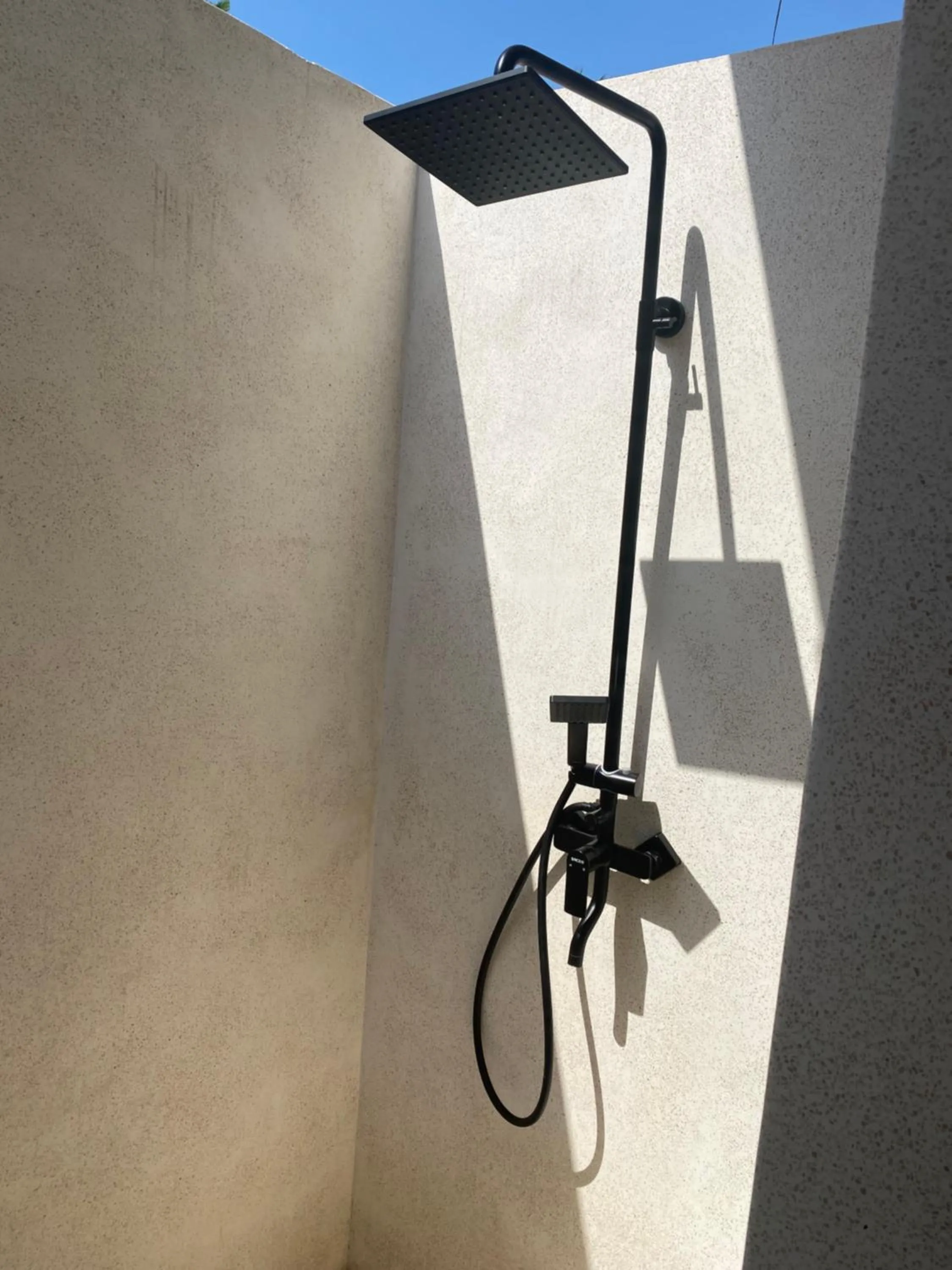 Shower in The Barefoot Blondie Village