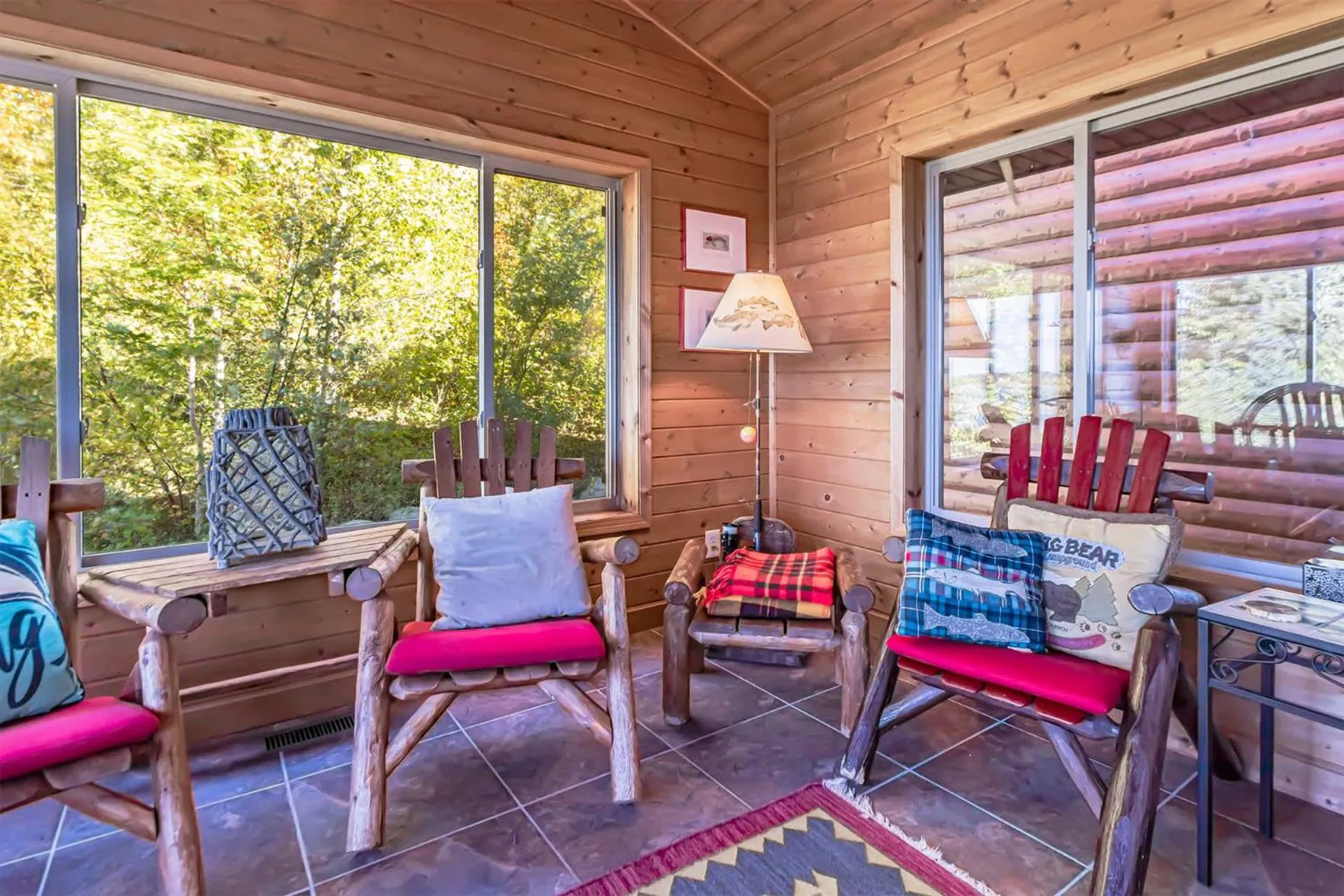 Spacious Leech Lake Home on 2 Private Acres, 200' of lake shore 15 Minutes to Walker with boat lift, dock, swimming, fire pit