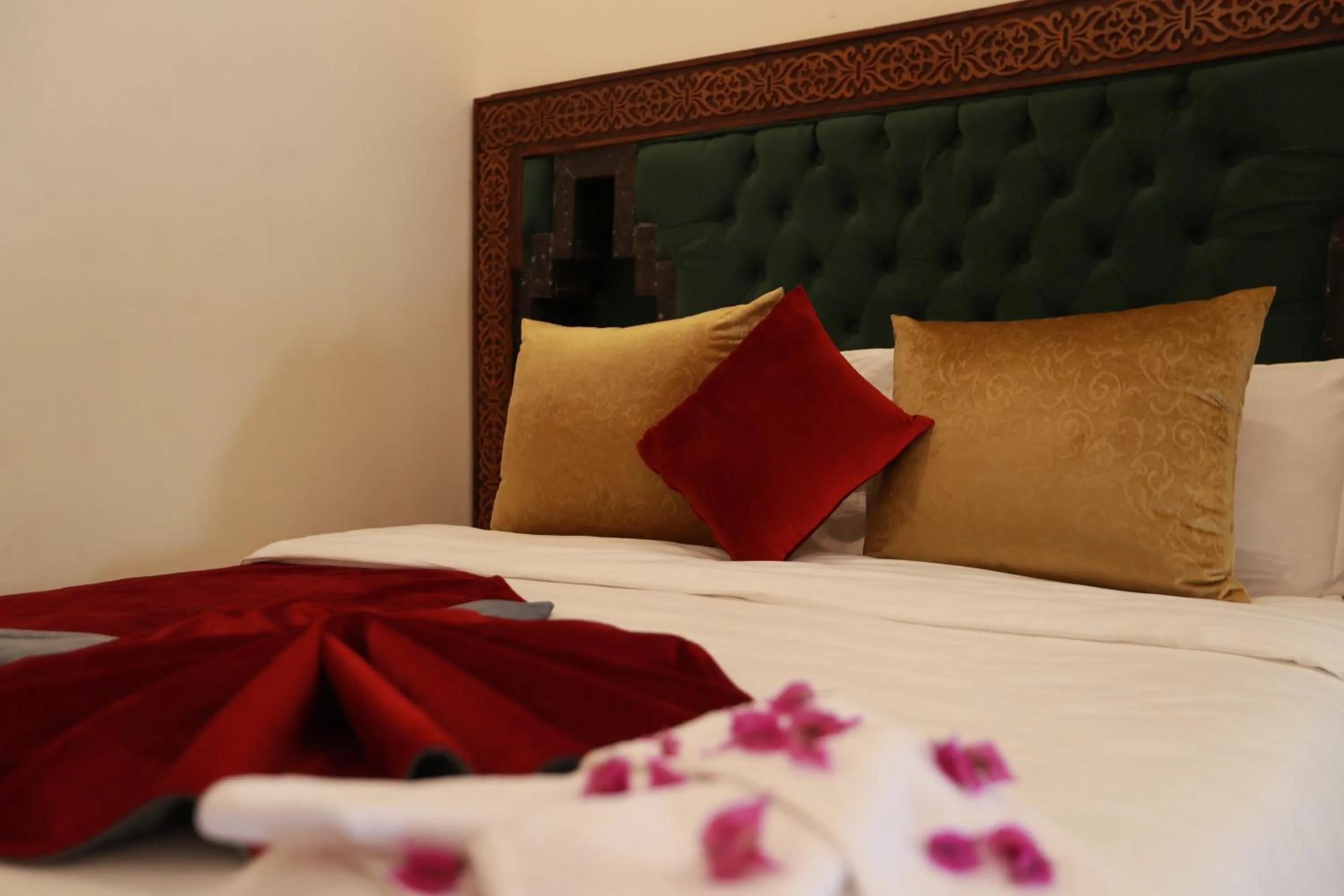 Bed in Kasbah Tizimi