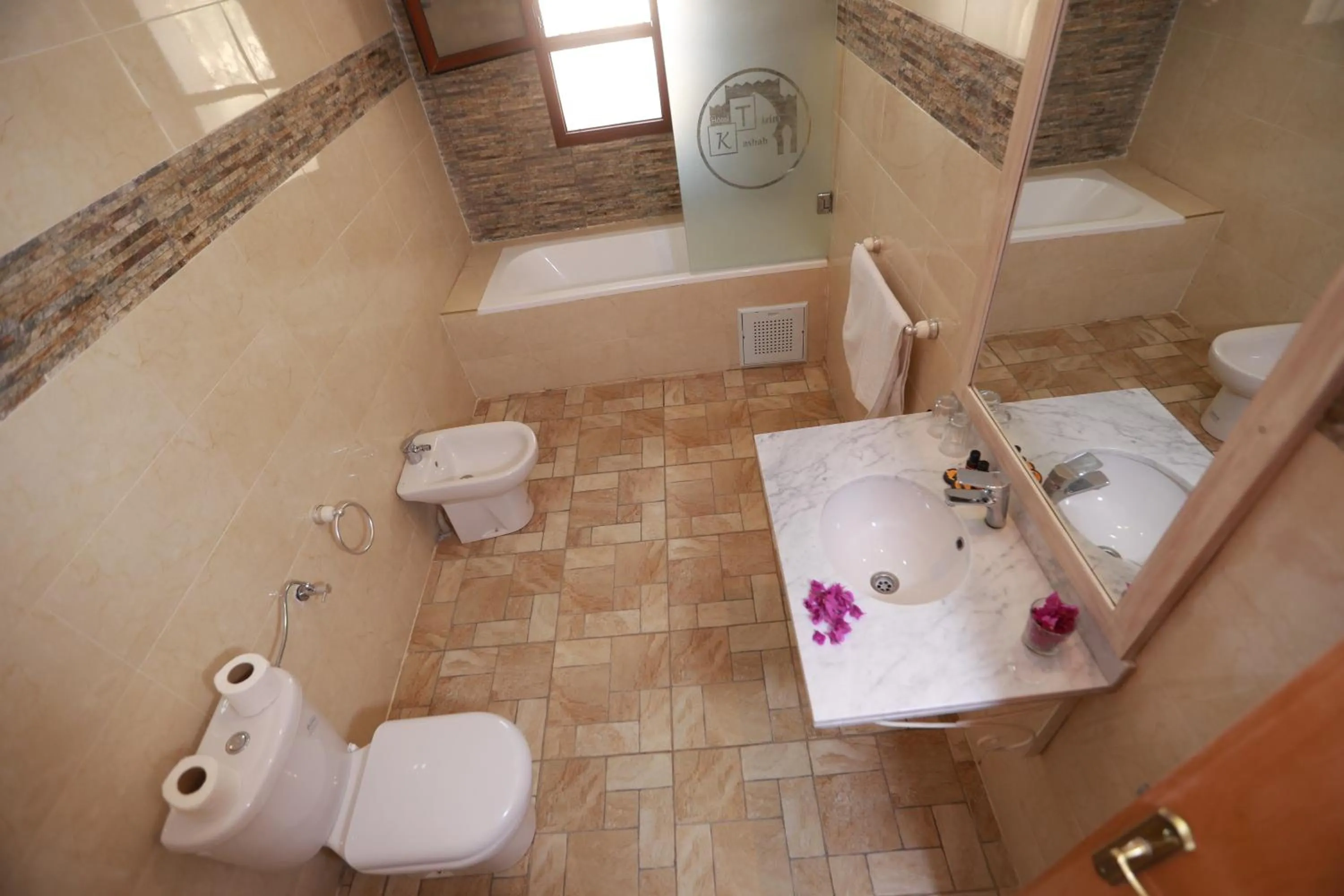 Bathroom in Kasbah Tizimi