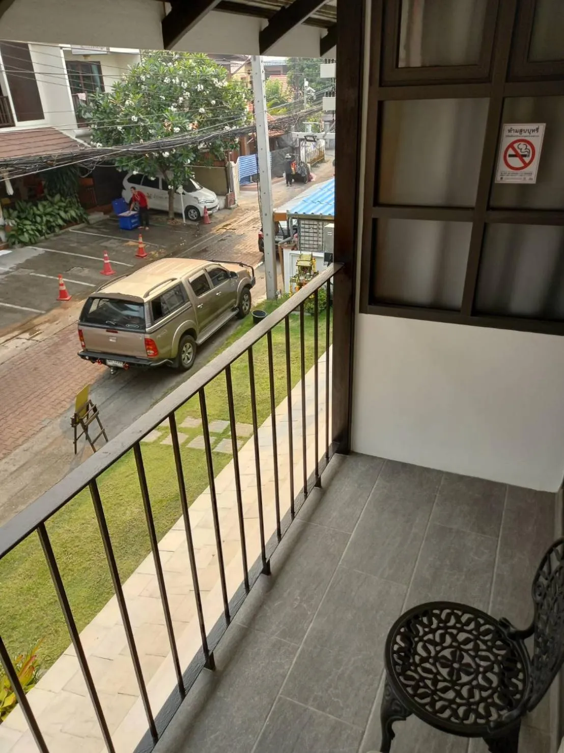 Property building in Valentier Cafe and Hotel