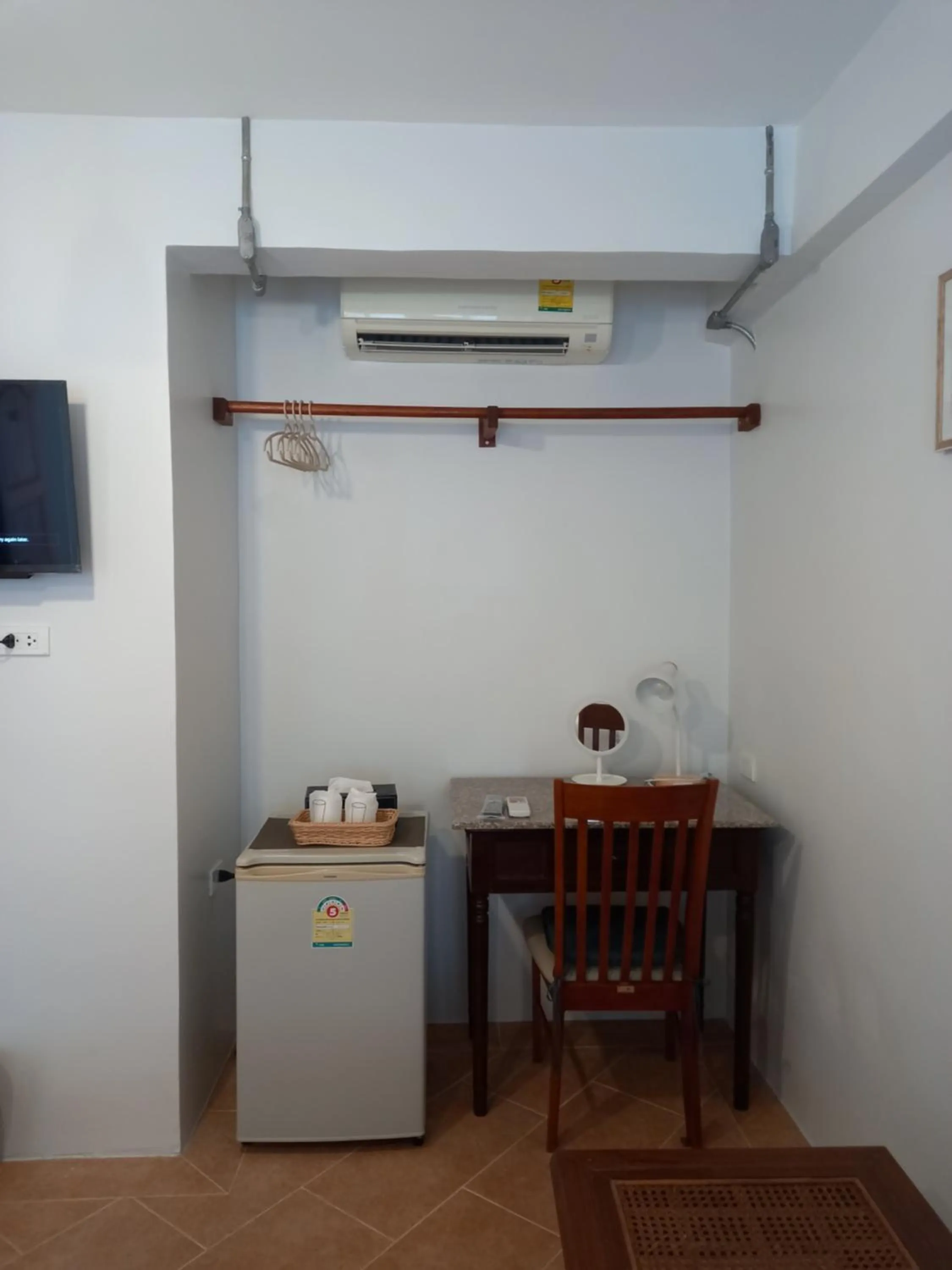air conditioner in Valentier Cafe and Hotel