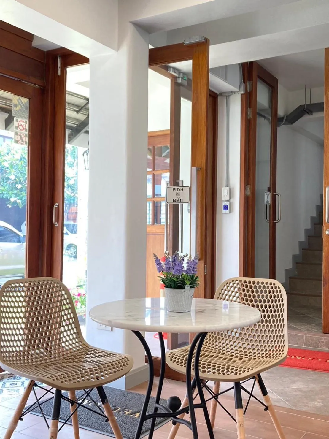 Property building in Valentier Cafe and Hotel