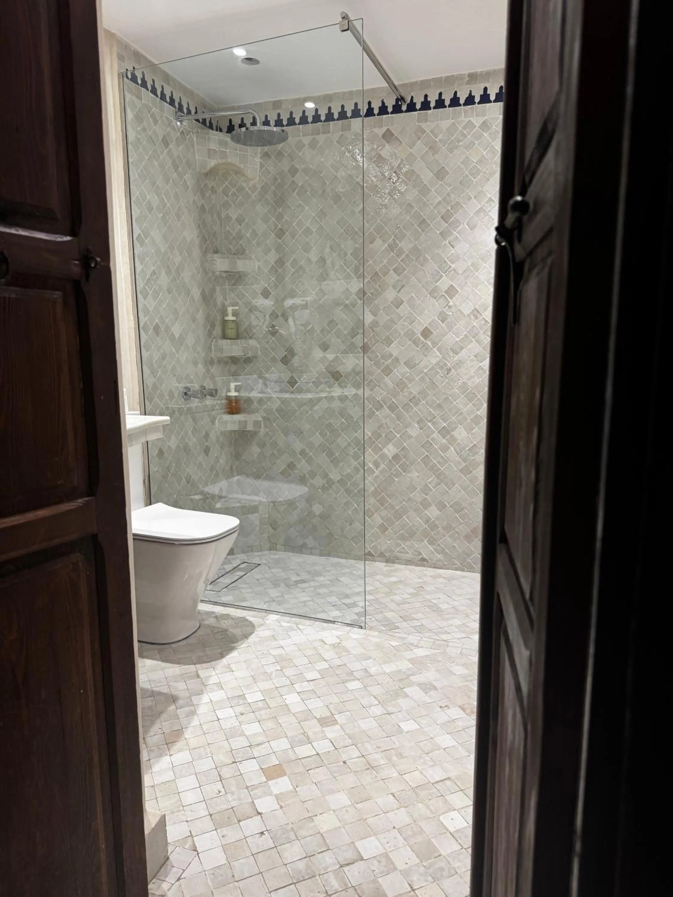 Shower in Riad Dar Laura