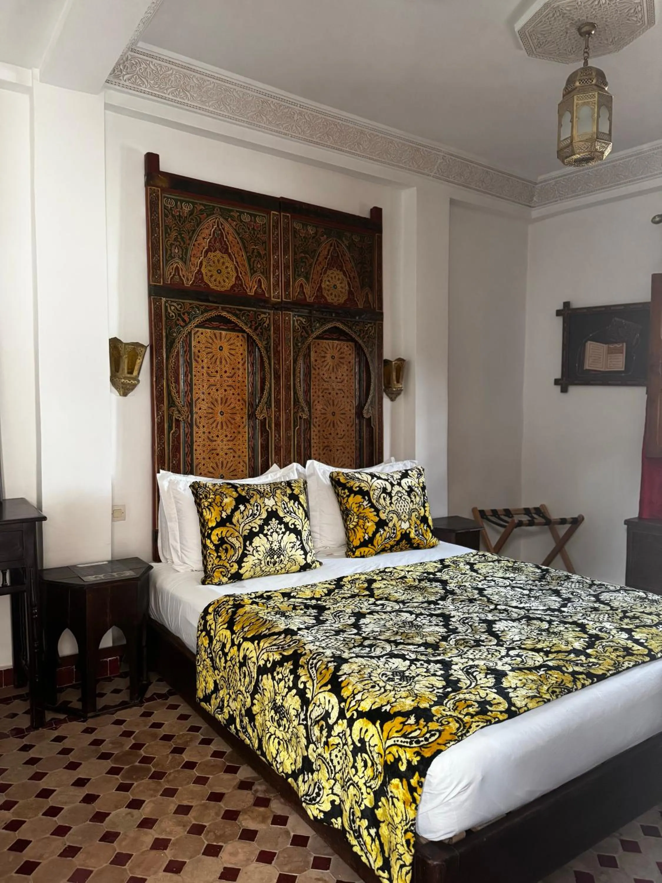 Bedroom, Bed in Riad Dar Laura