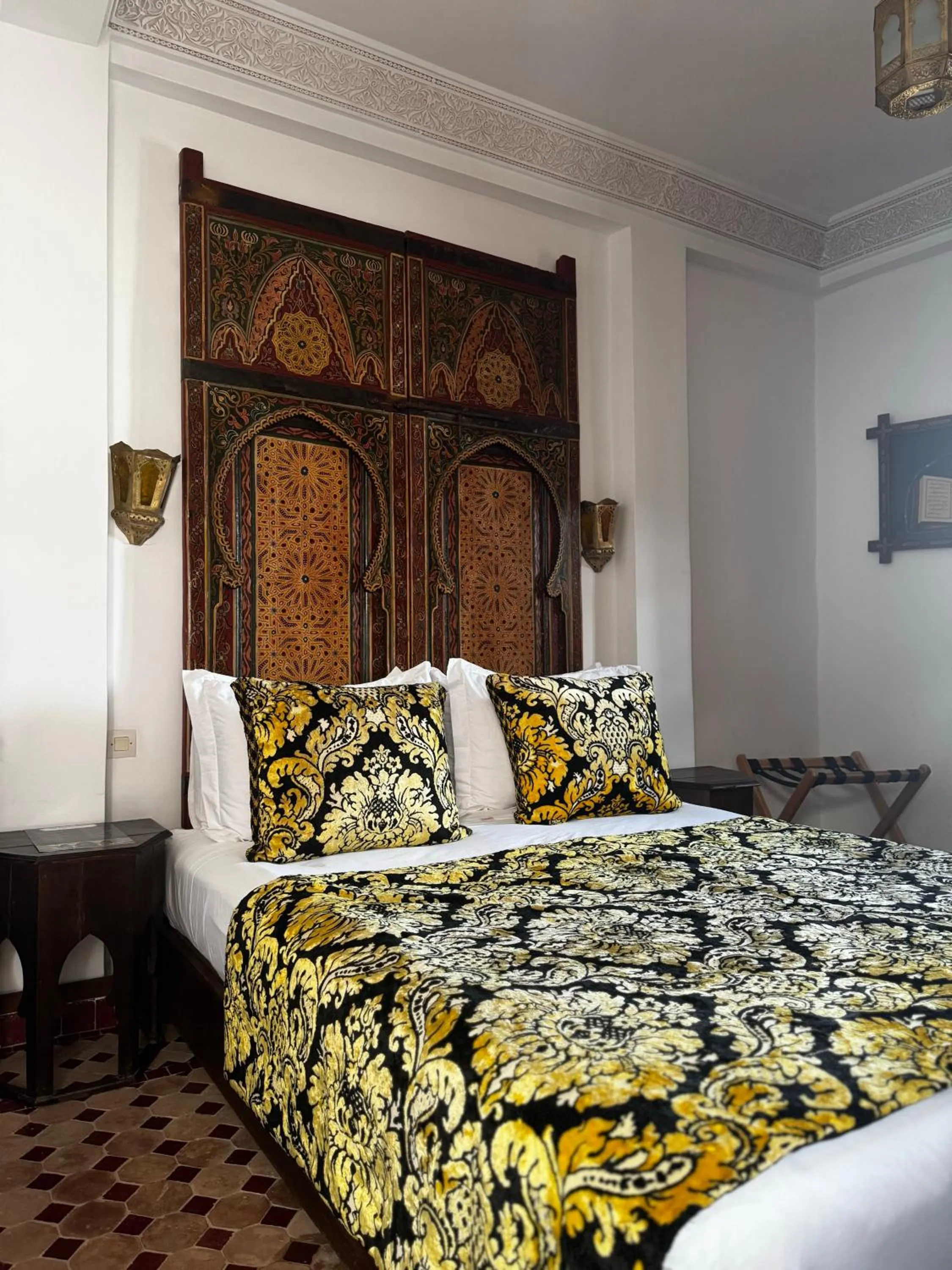 Bedroom, Bed in Riad Dar Laura