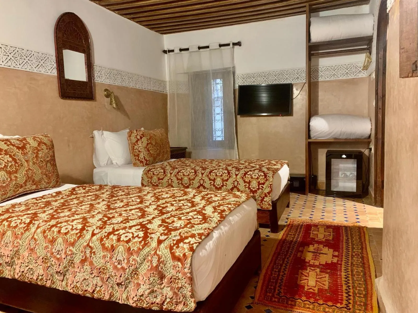 Bedroom, Bed in Riad Dar Laura