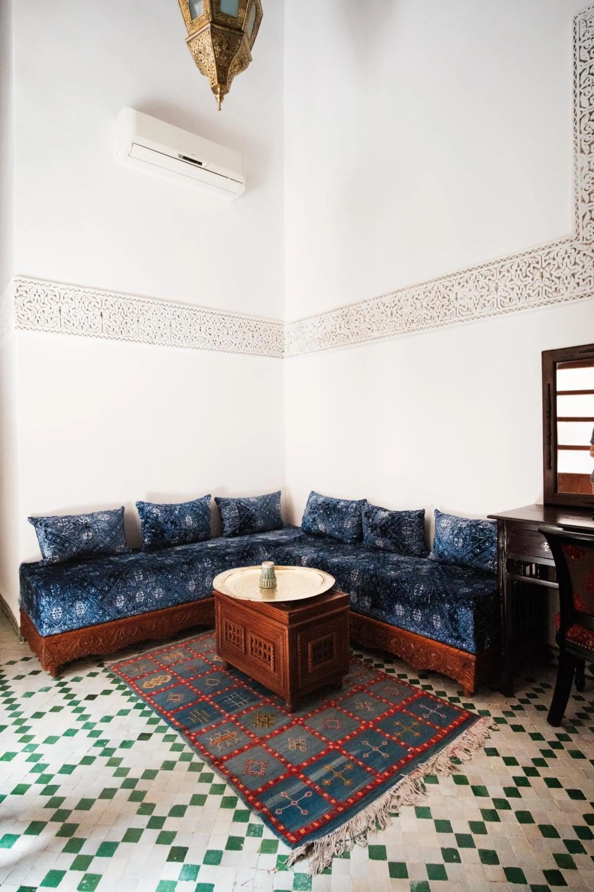 Seating area in Riad Dar Laura