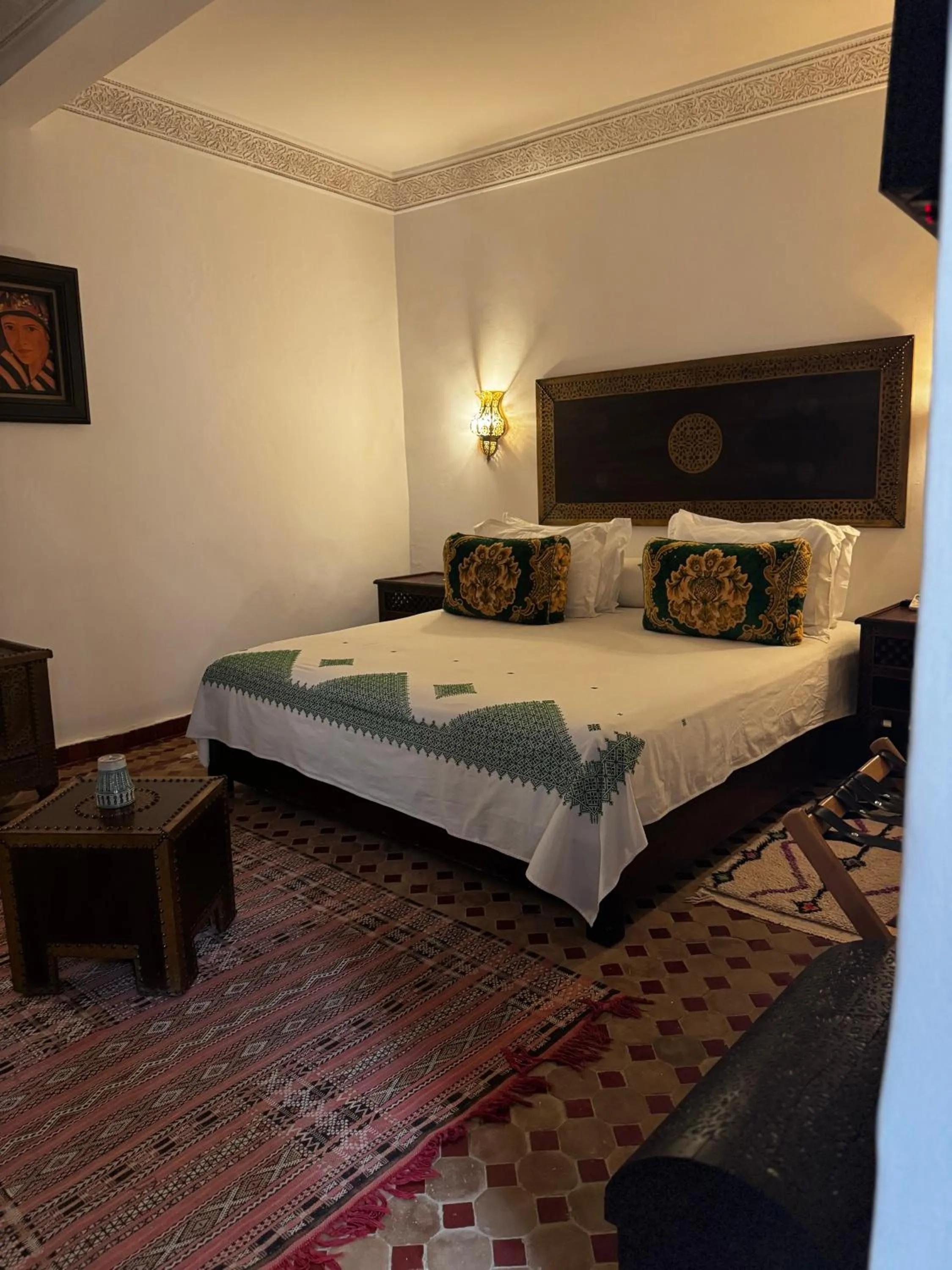 Bedroom, Bed in Riad Dar Laura