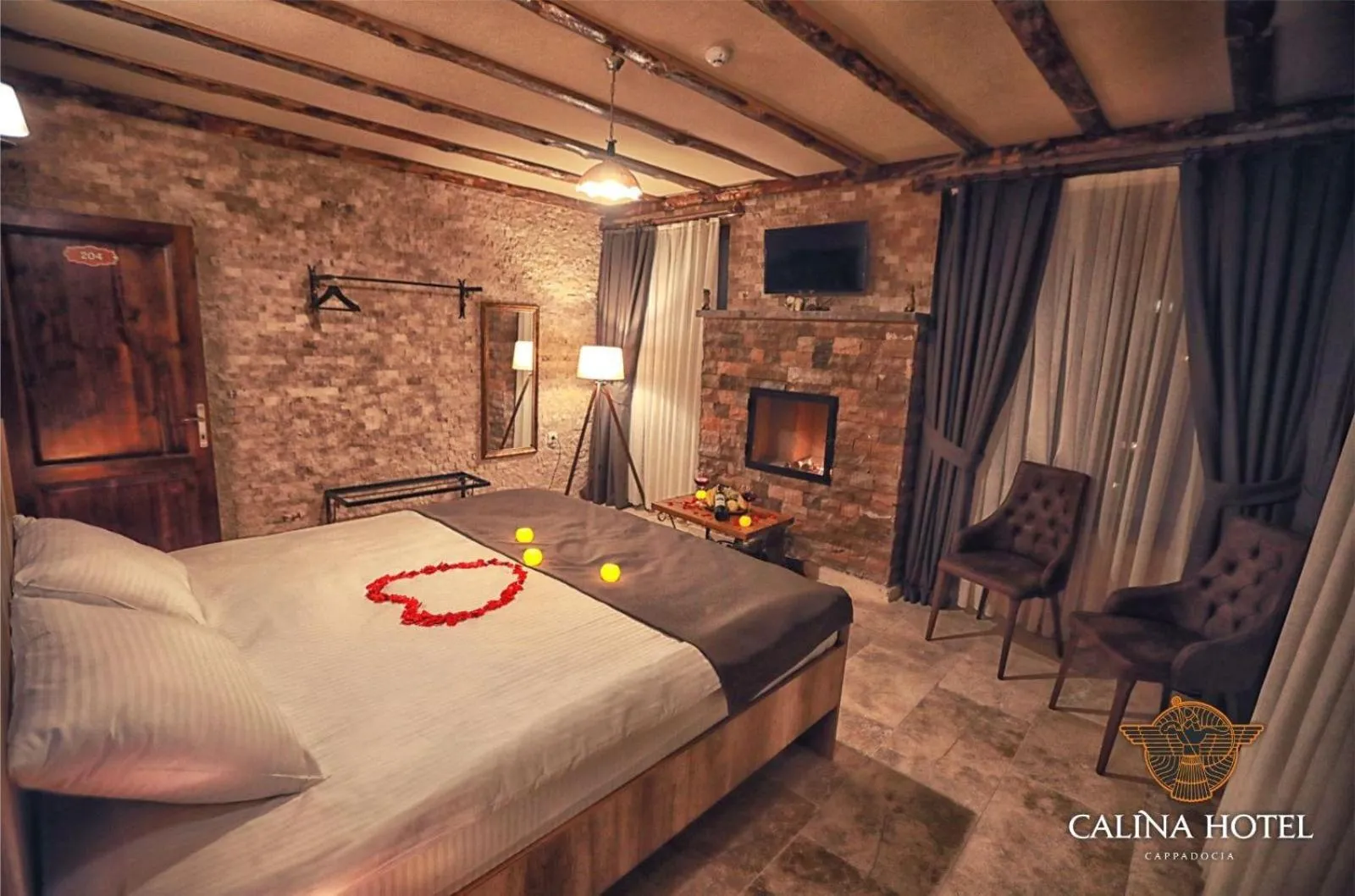 Bed in Calina Capadocia