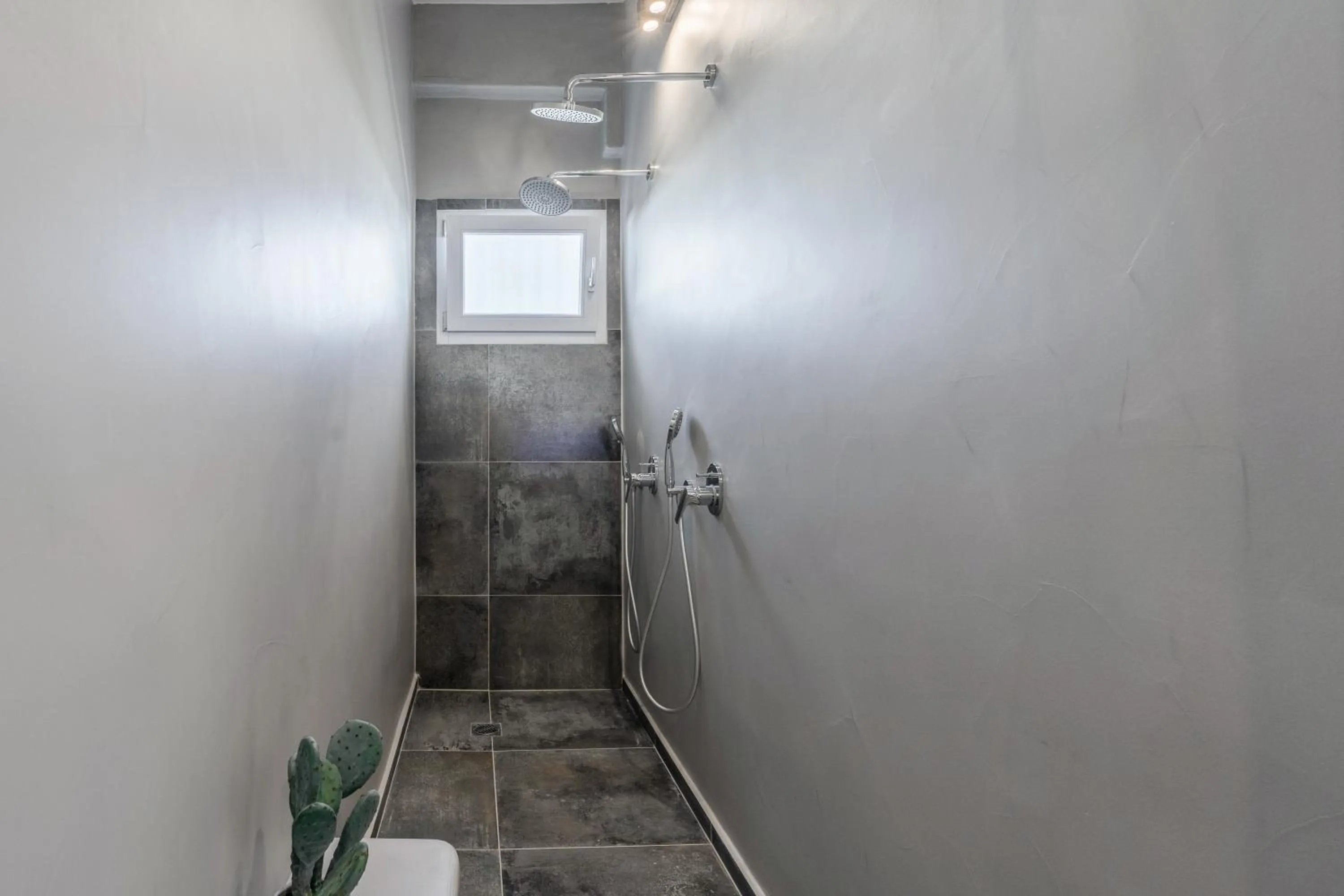 Shower in SN Santorini Apartments