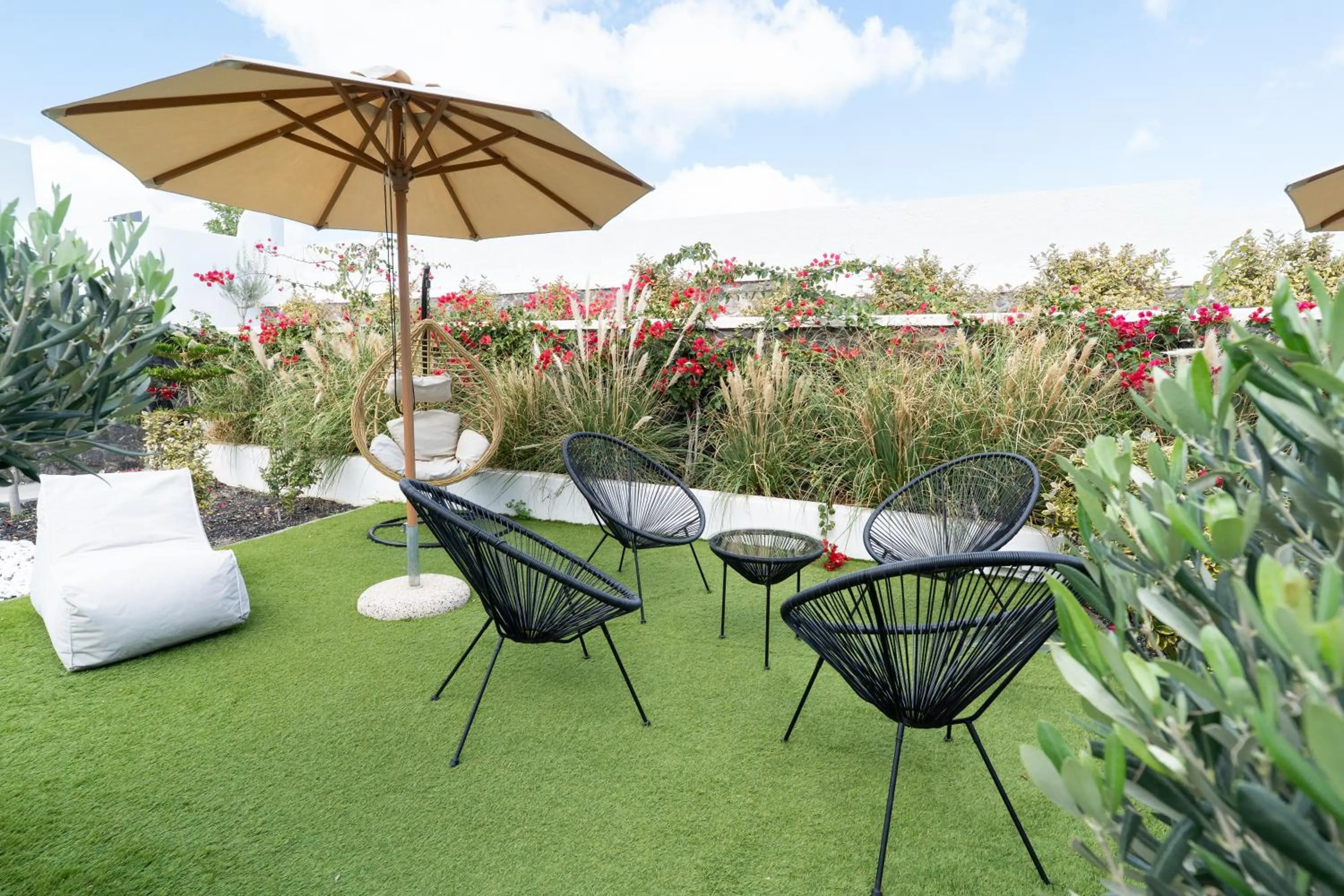Patio in SN Santorini Apartments