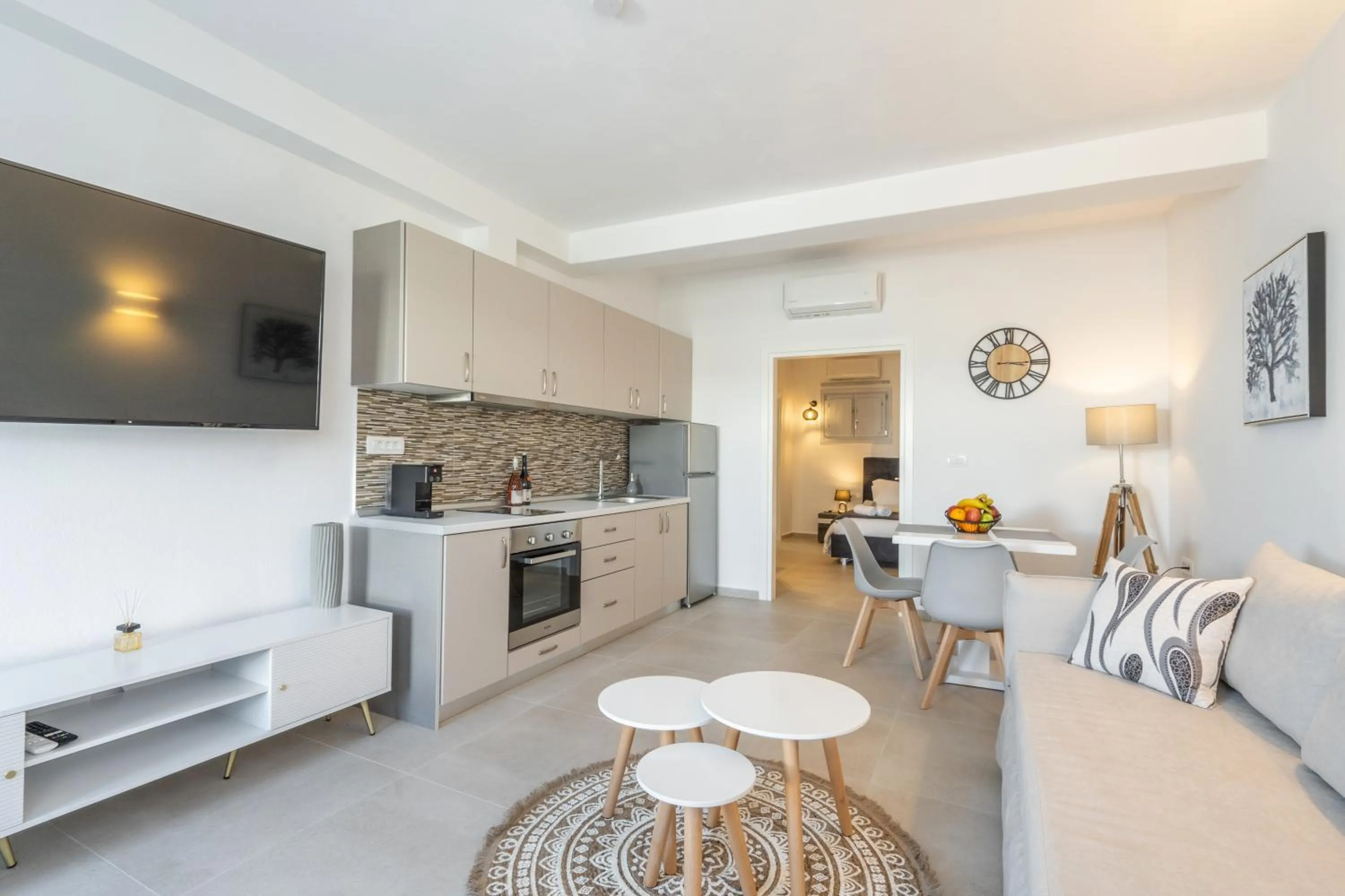 Kitchen or kitchenette in SN Santorini Apartments