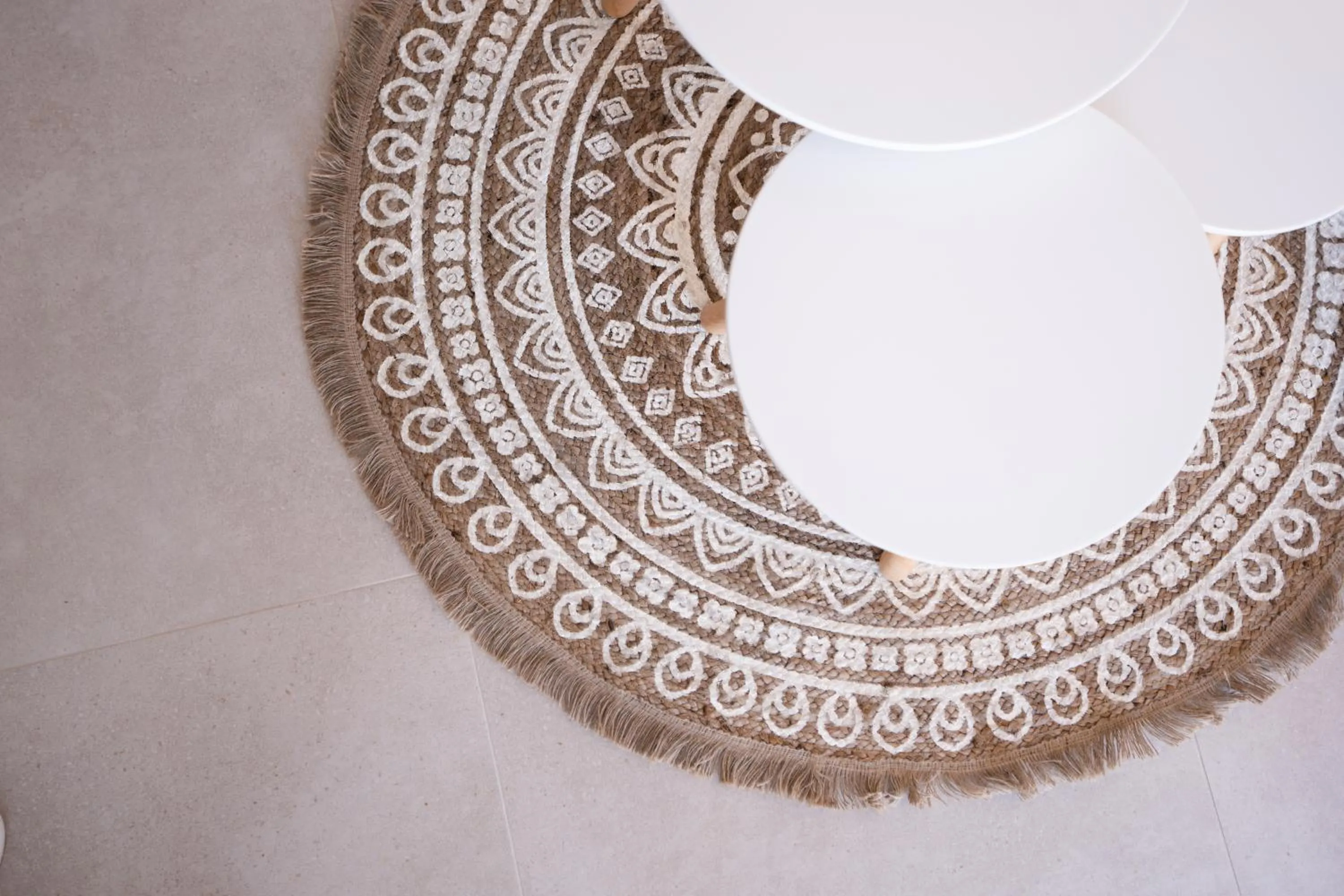 Decorative detail in SN Santorini Apartments