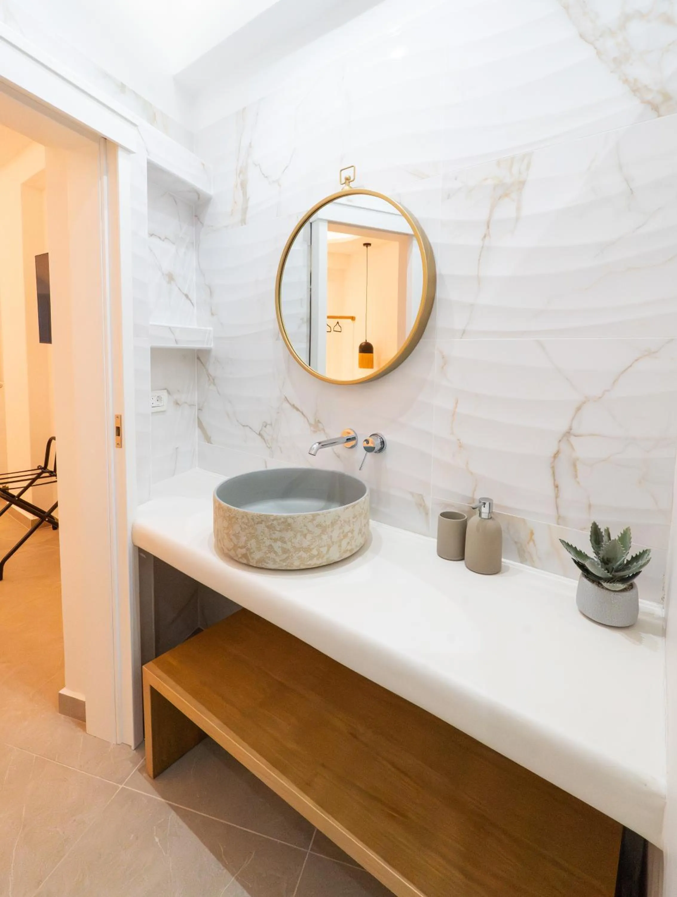 Bathroom in SN Santorini Apartments