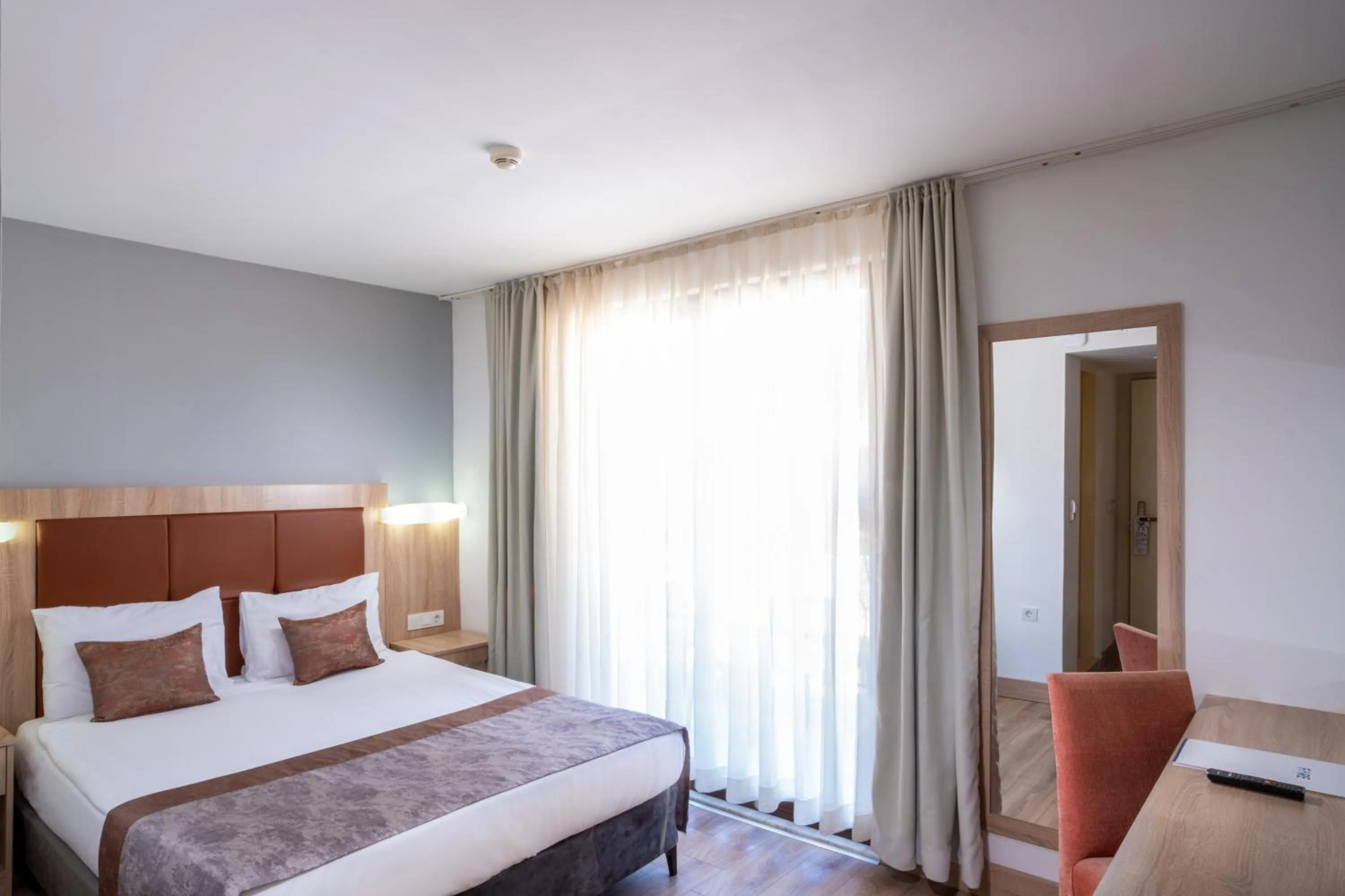 Bed in FORE RESORT & SPA