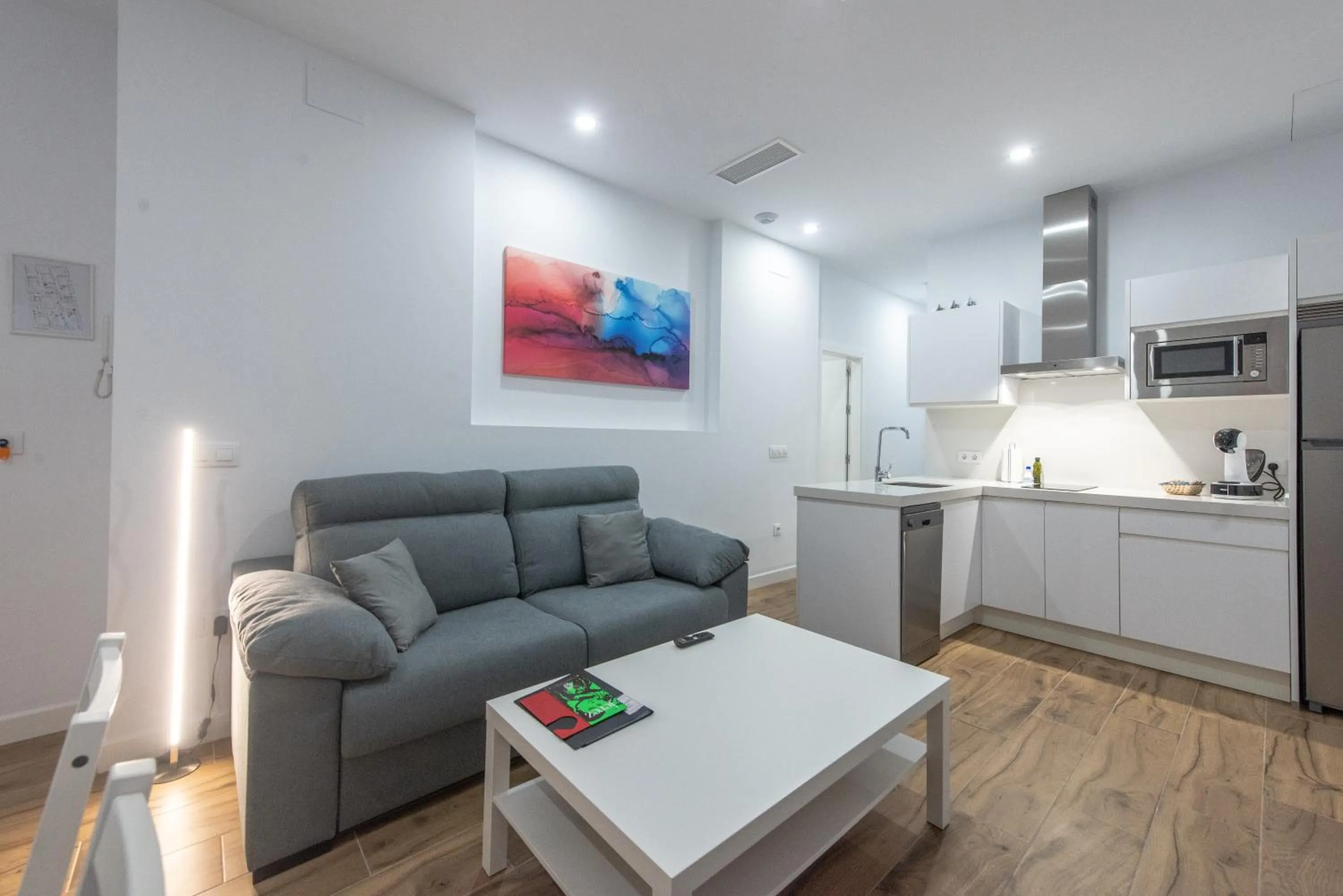 Living room in Apartamentos Santa María 15