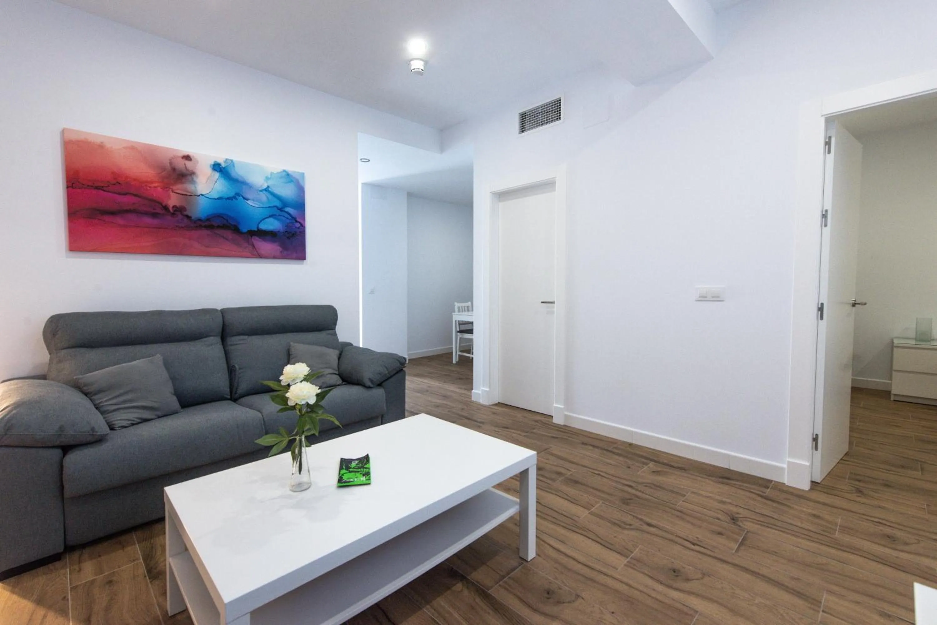 Living room in Apartamentos Santa María 15