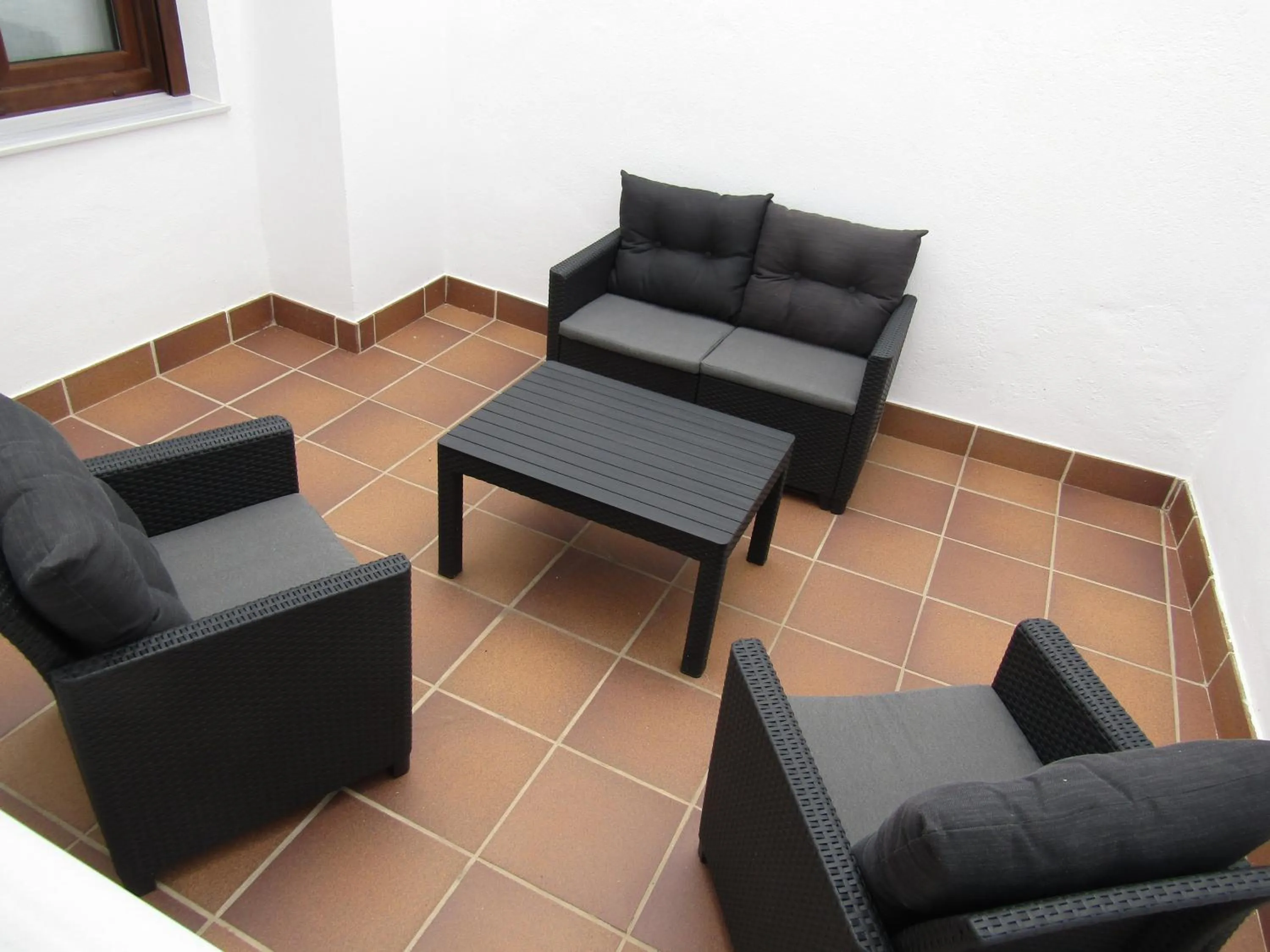 Balcony/Terrace in Apartamentos Santa María 15