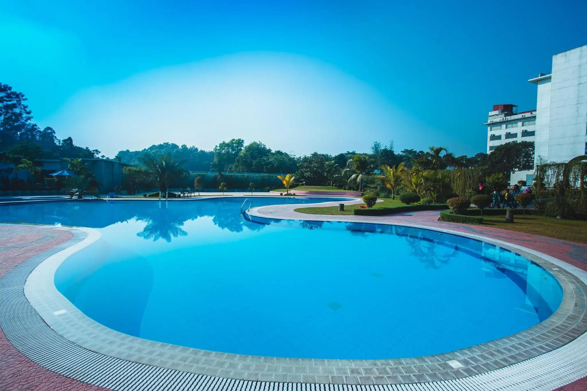 Swimming pool in CCULB Resort & Convention Hall