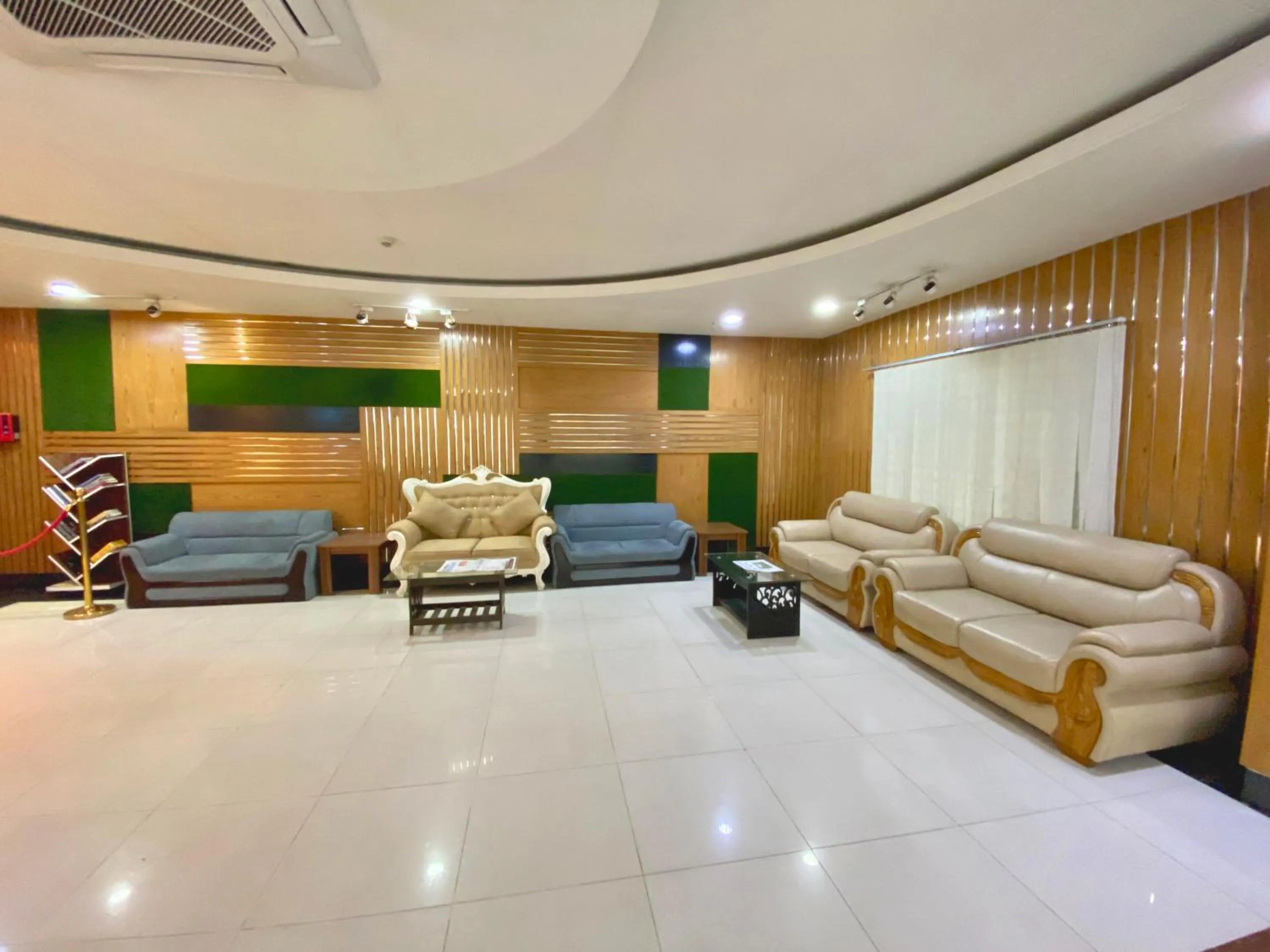 Seating area in CCULB Resort & Convention Hall