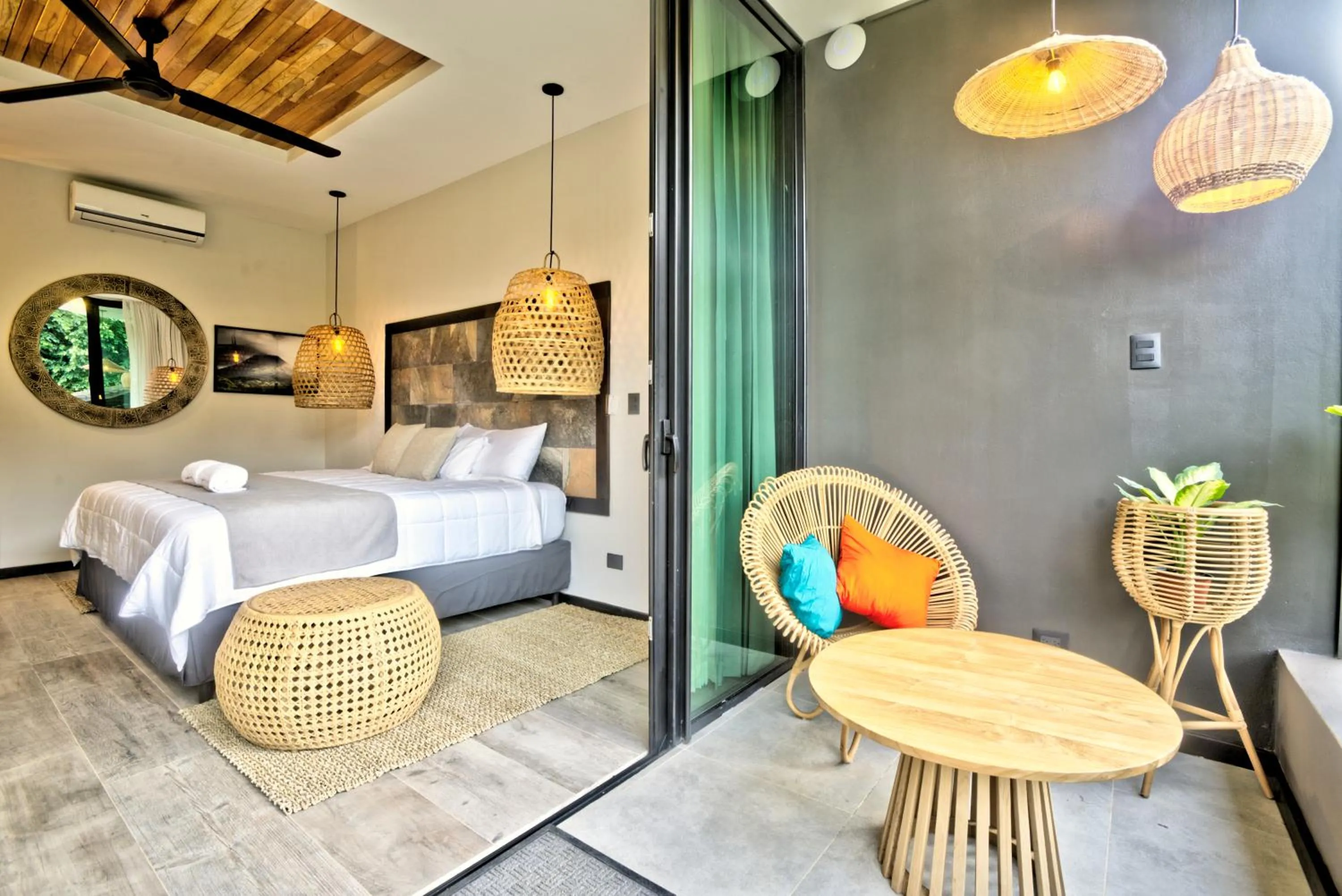 Bed in Namu Garden Hotel & Spa - Adults Only