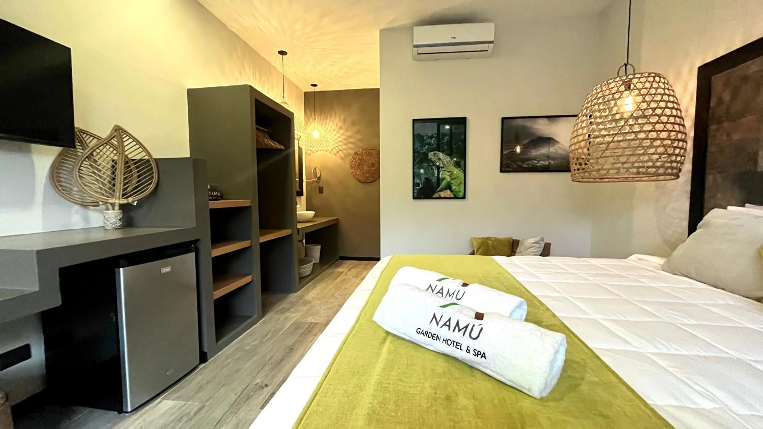 Bed in Namu Garden Hotel & Spa - Adults Only