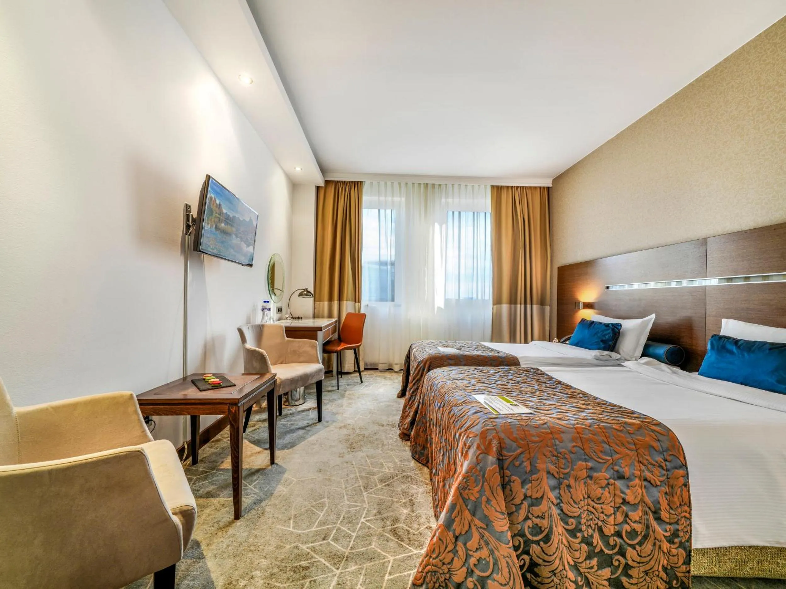 Bed in IN Hotel Beograd