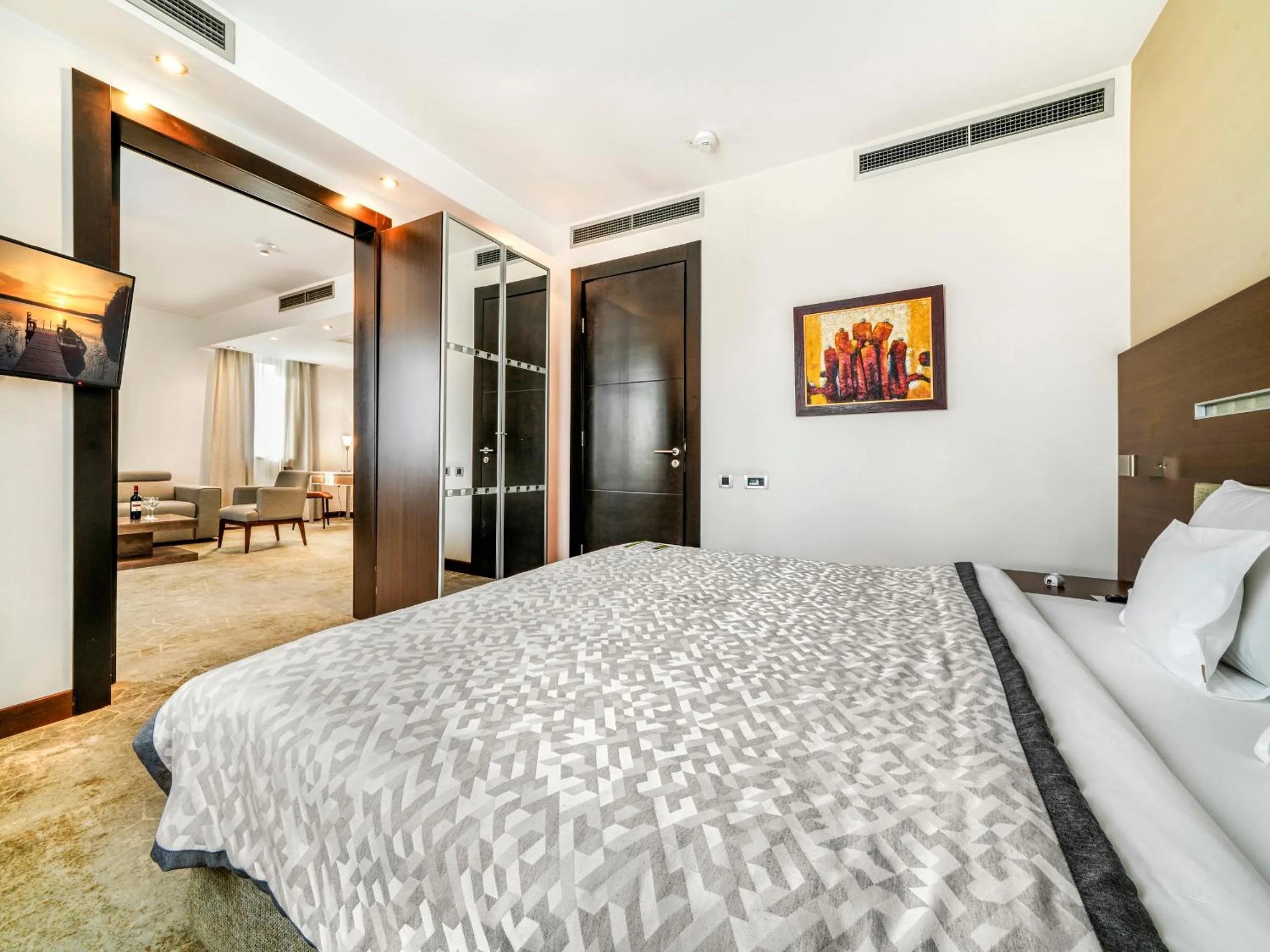 Bedroom, Bed in IN Hotel Beograd