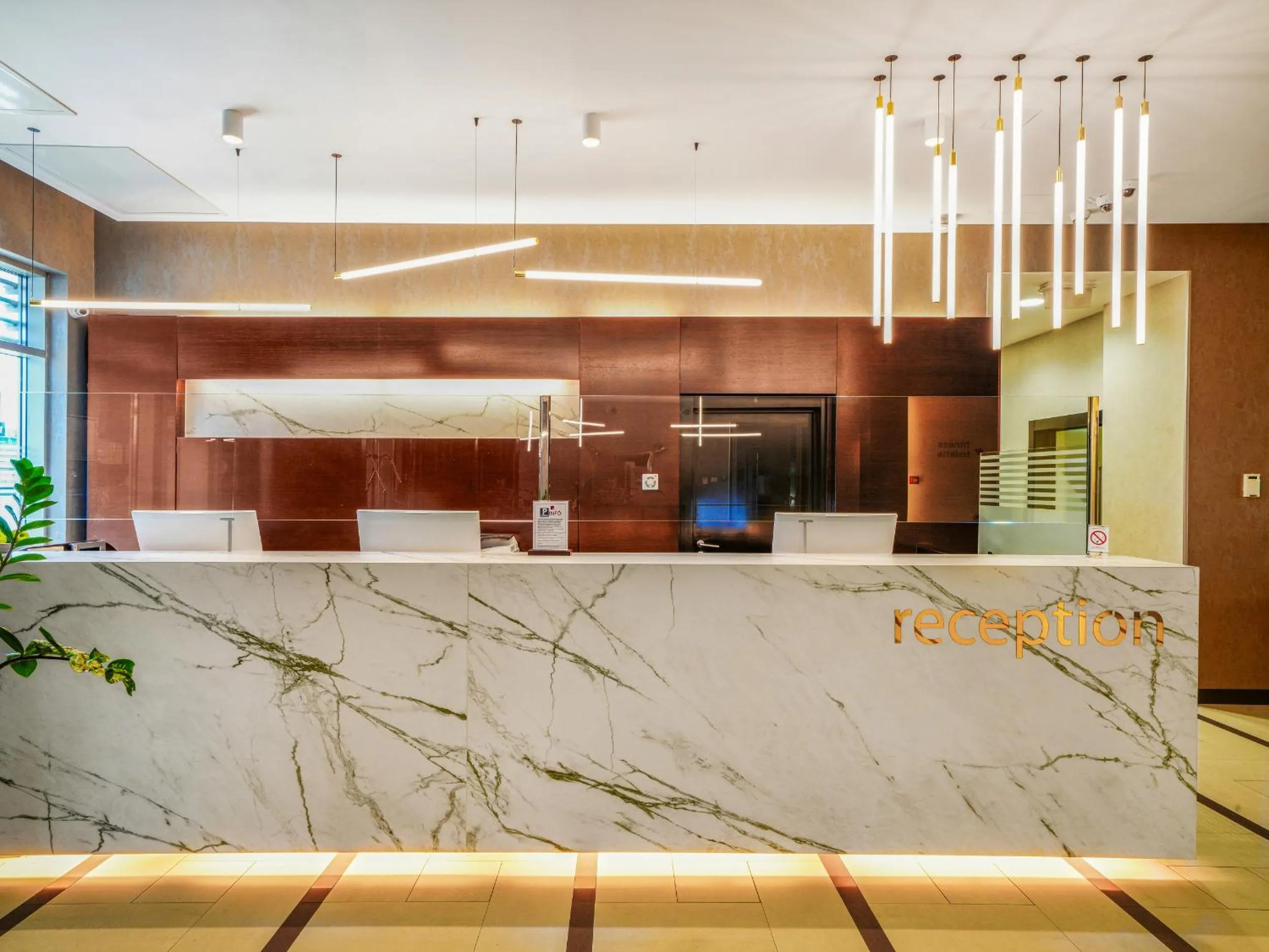 Lobby or reception in IN Hotel Beograd