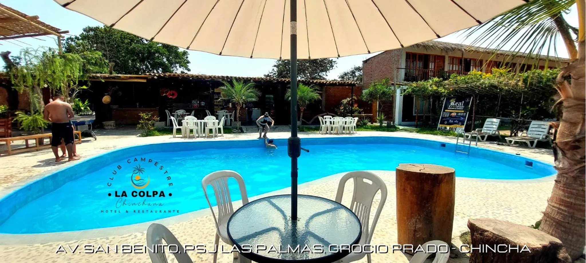 Dining area in La Colpa