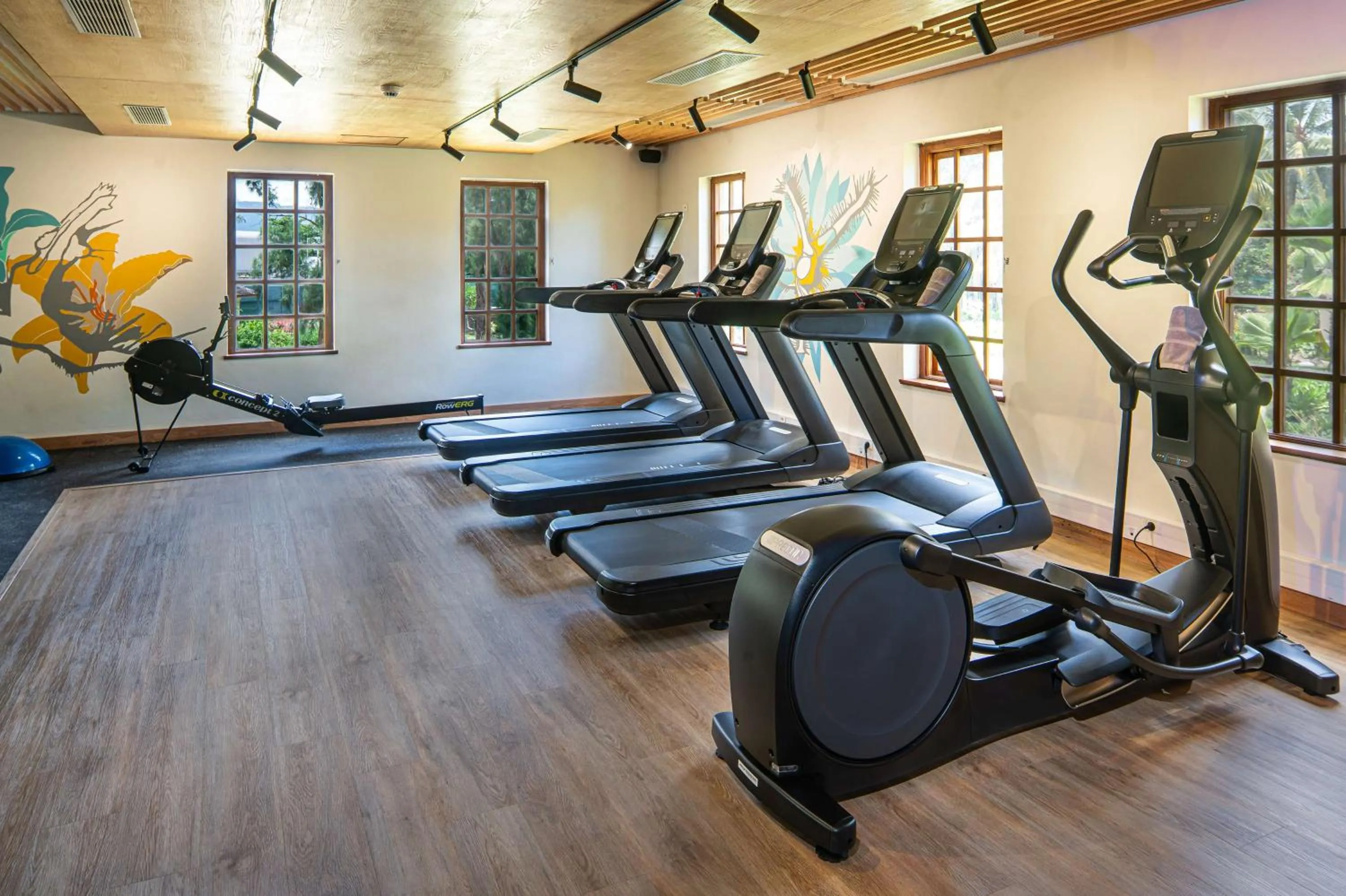 Fitness centre/facilities in Hilton Mauritius Resort & Spa