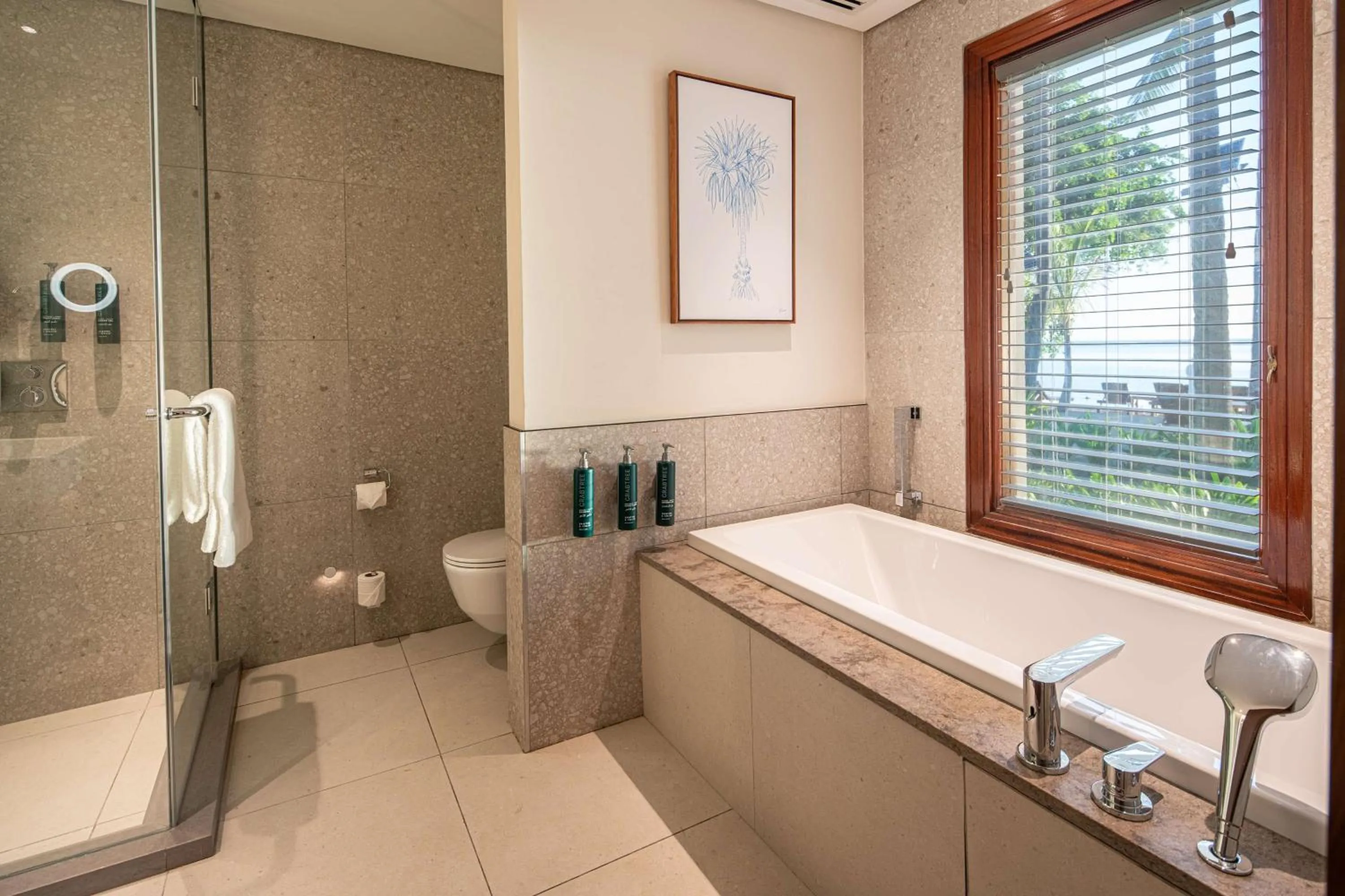 Bathroom in Hilton Mauritius Resort & Spa
